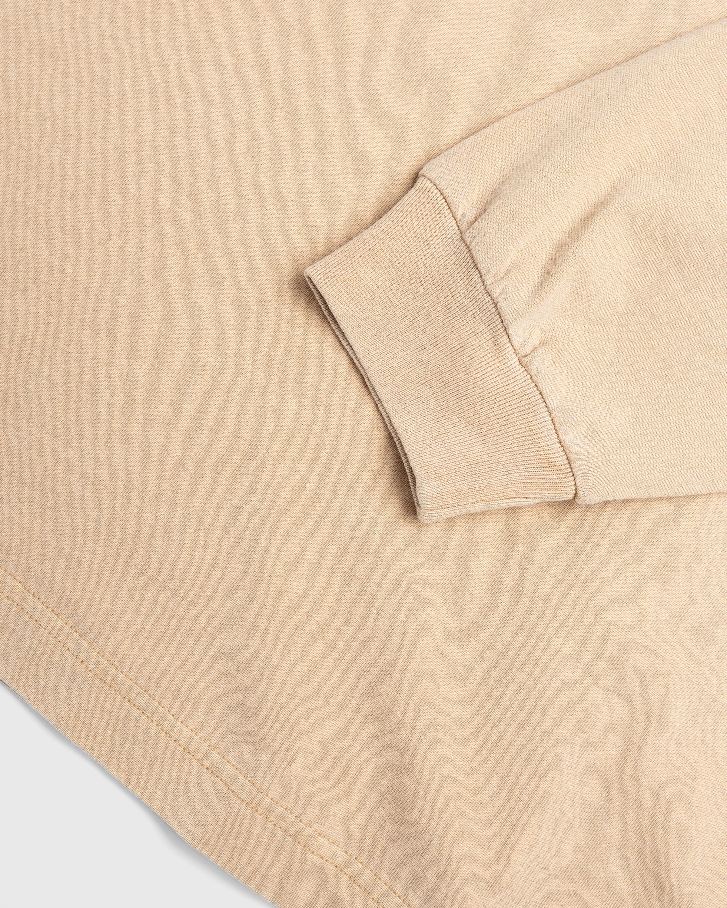 Carhartt WIP - Nelson Longsleeve T-Shirt Garment-Dyed Dusty Hamilton Brown - Clothing - Brown - Image 7