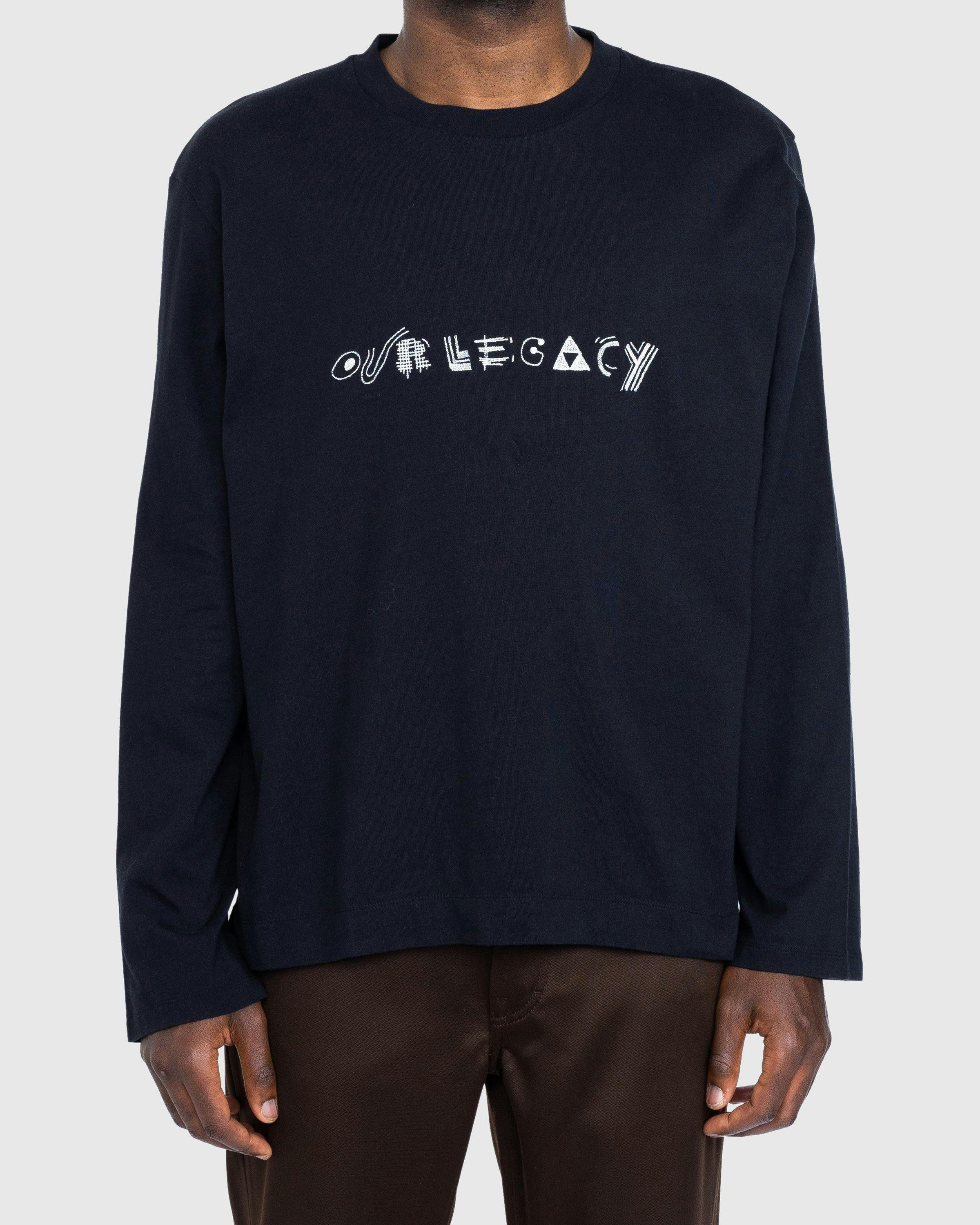 Our Legacy - Box Longsleeve Black - Clothing - Black - Image 2