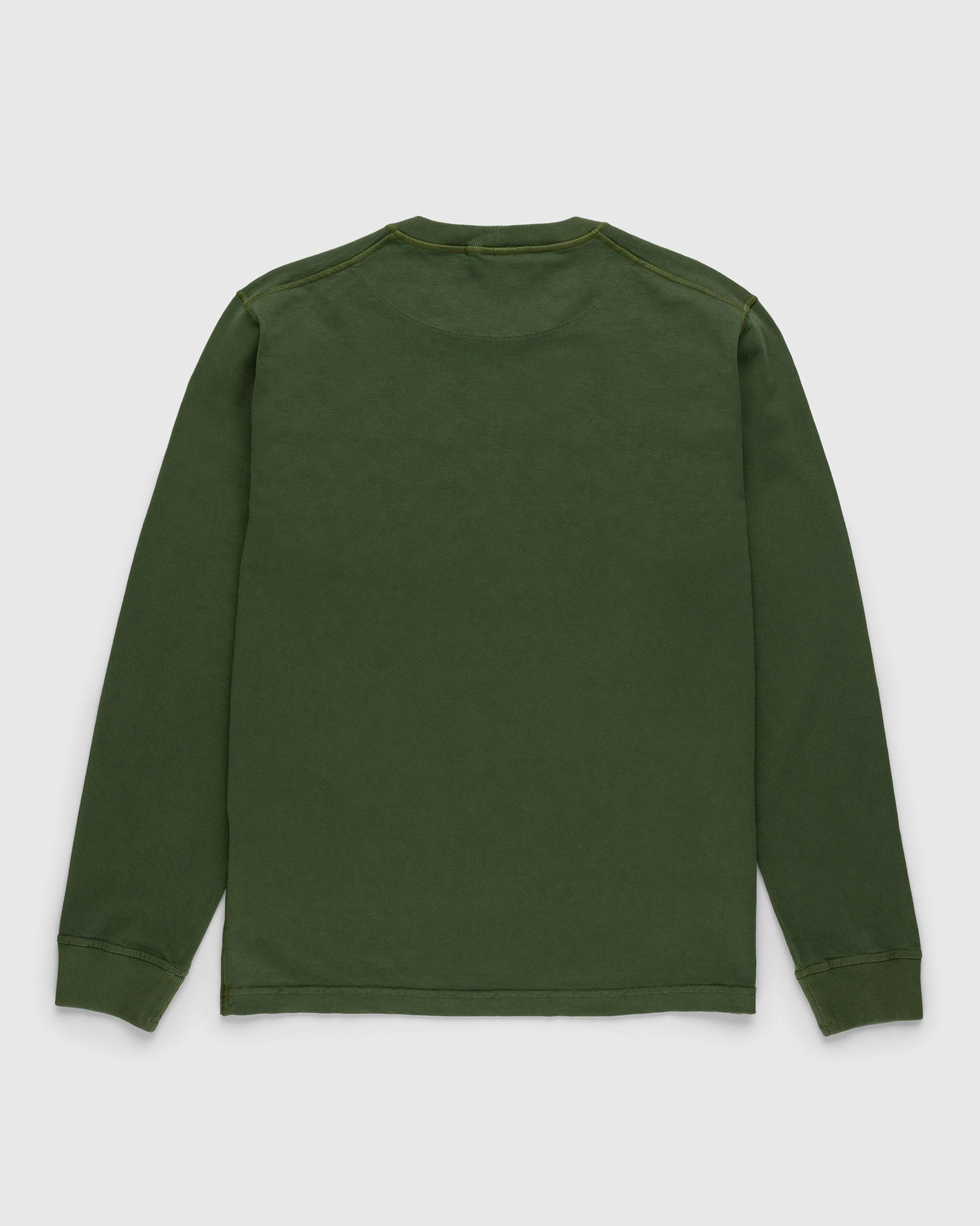 Stone Island - Fissato Longsleeve T-Shirt Olive - Clothing - Green - Image 2