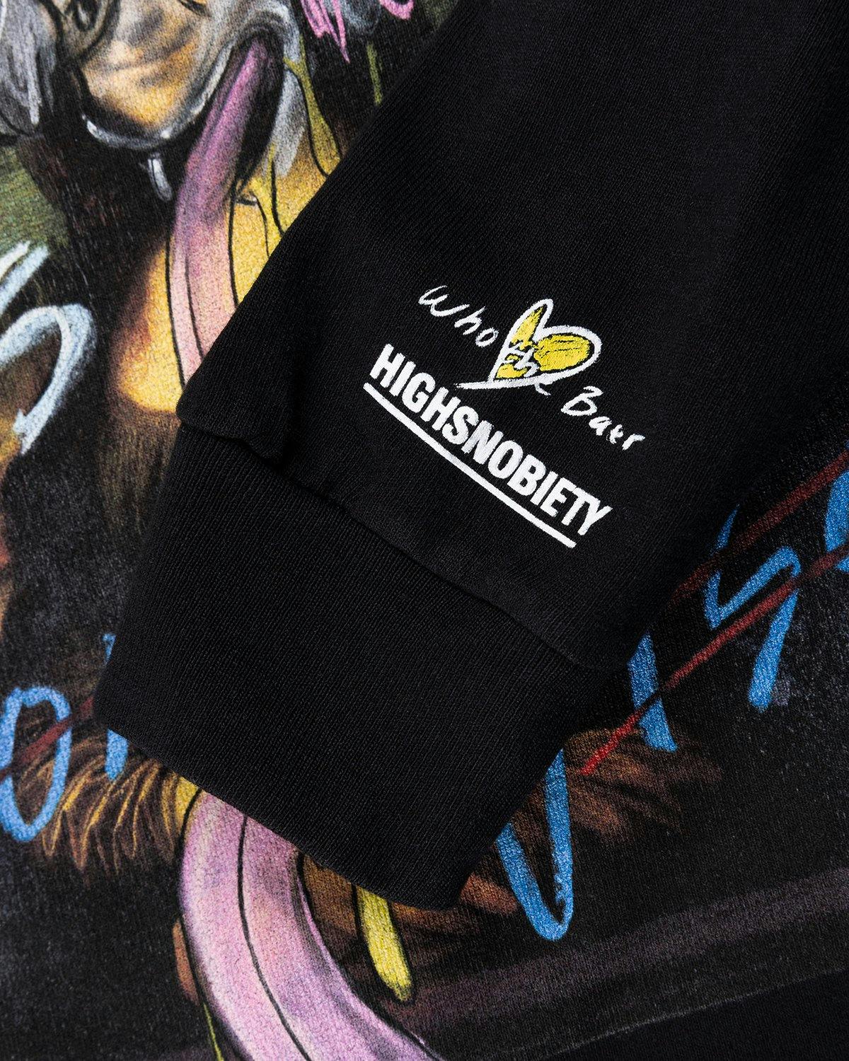 Simon Fujiwara x Highsnobiety - Mona Lisa Longsleeve Black - Clothing - Black - Image 5