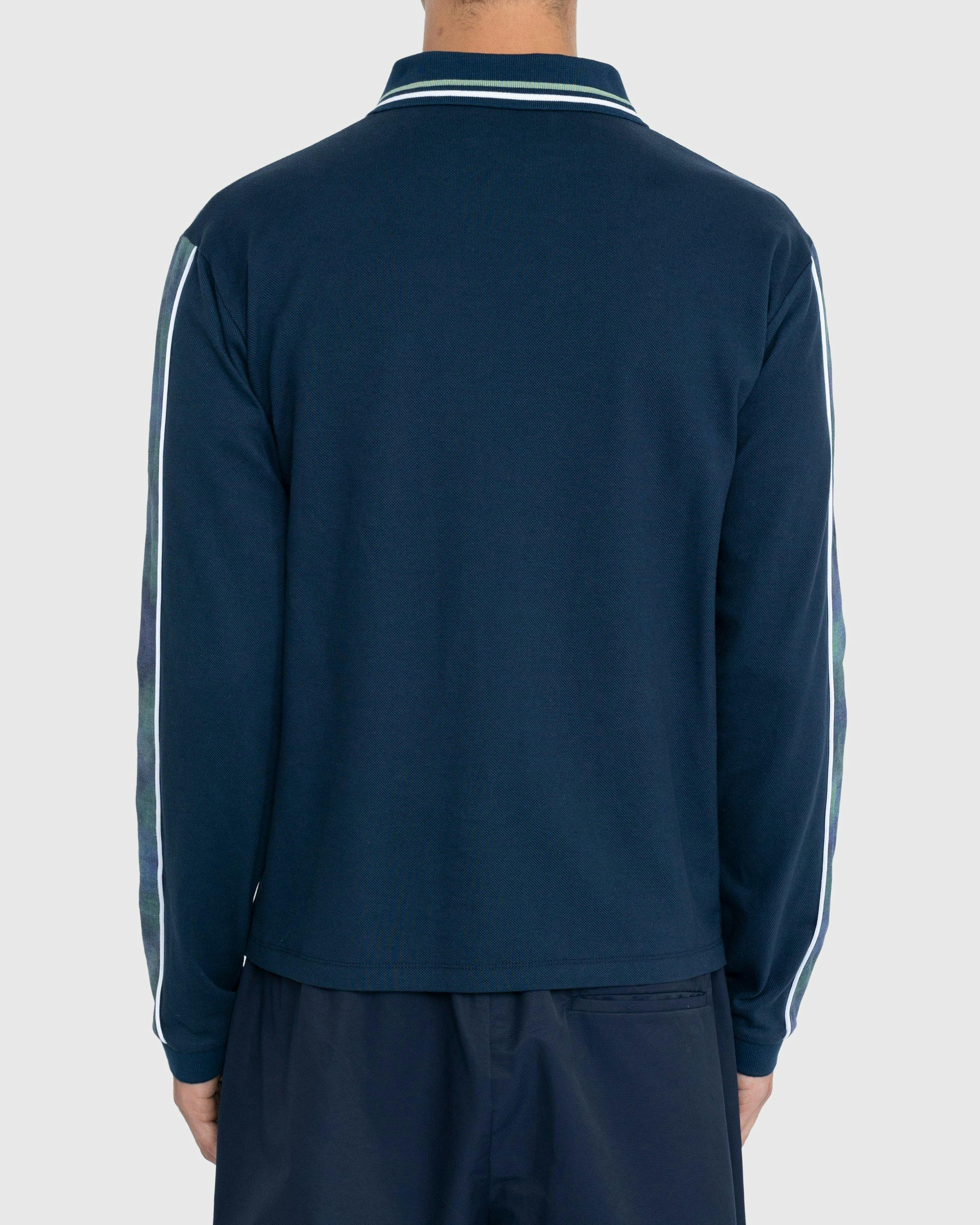 Ahluwalia - Shakti Long-Sleeve Polo Blue - Clothing - Blue - Image 3