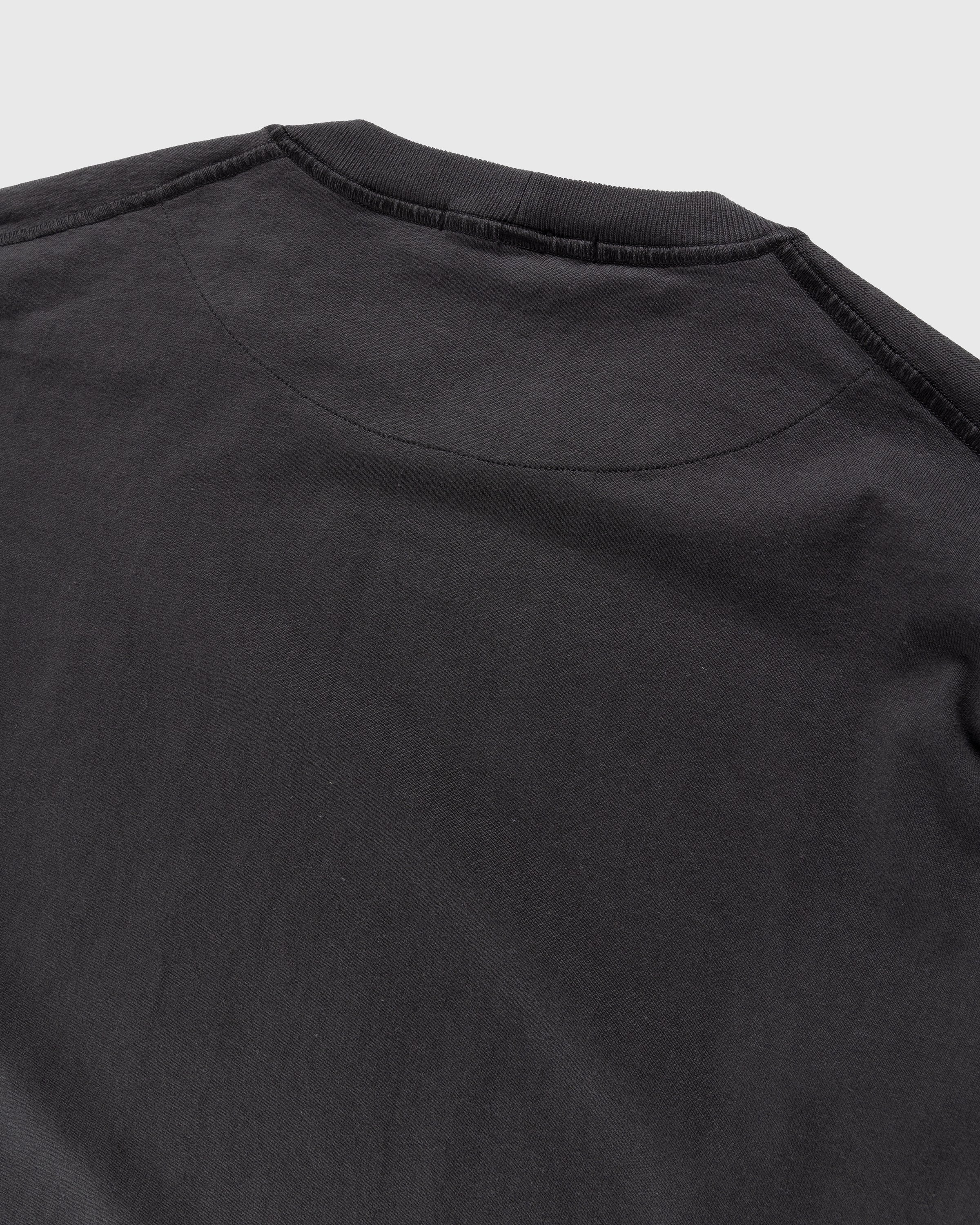 Stone Island - Fissato Longsleeve T-Shirt Charcoal - Clothing - Grey - Image 4