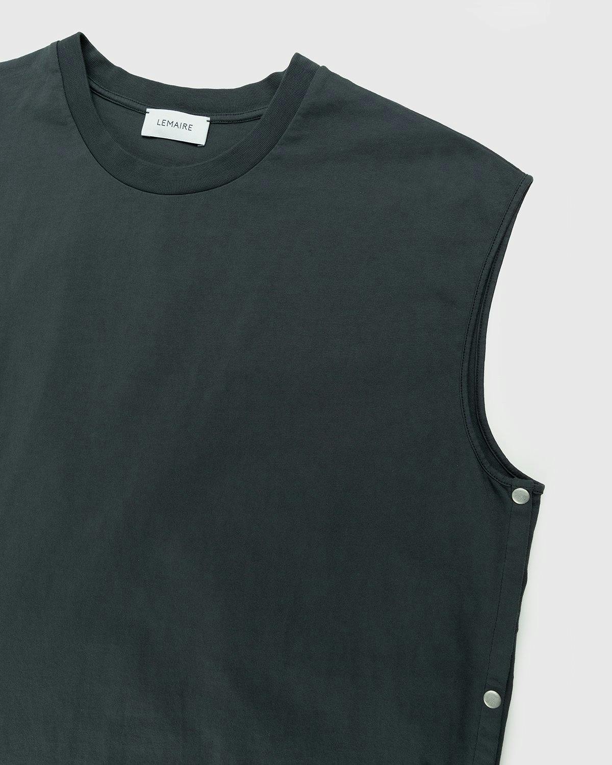 Lemaire - Sleeveless Tunic Charcoal - Clothing - Black - Image 4