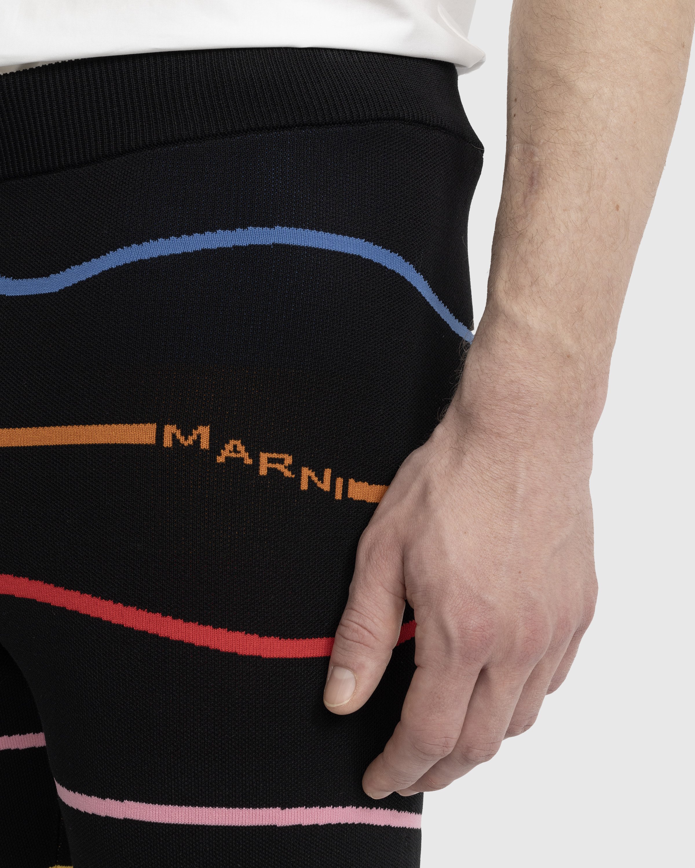 Marni - Techno Cotton Rainbow Trousers Multi - Clothing - Multi - Image 5