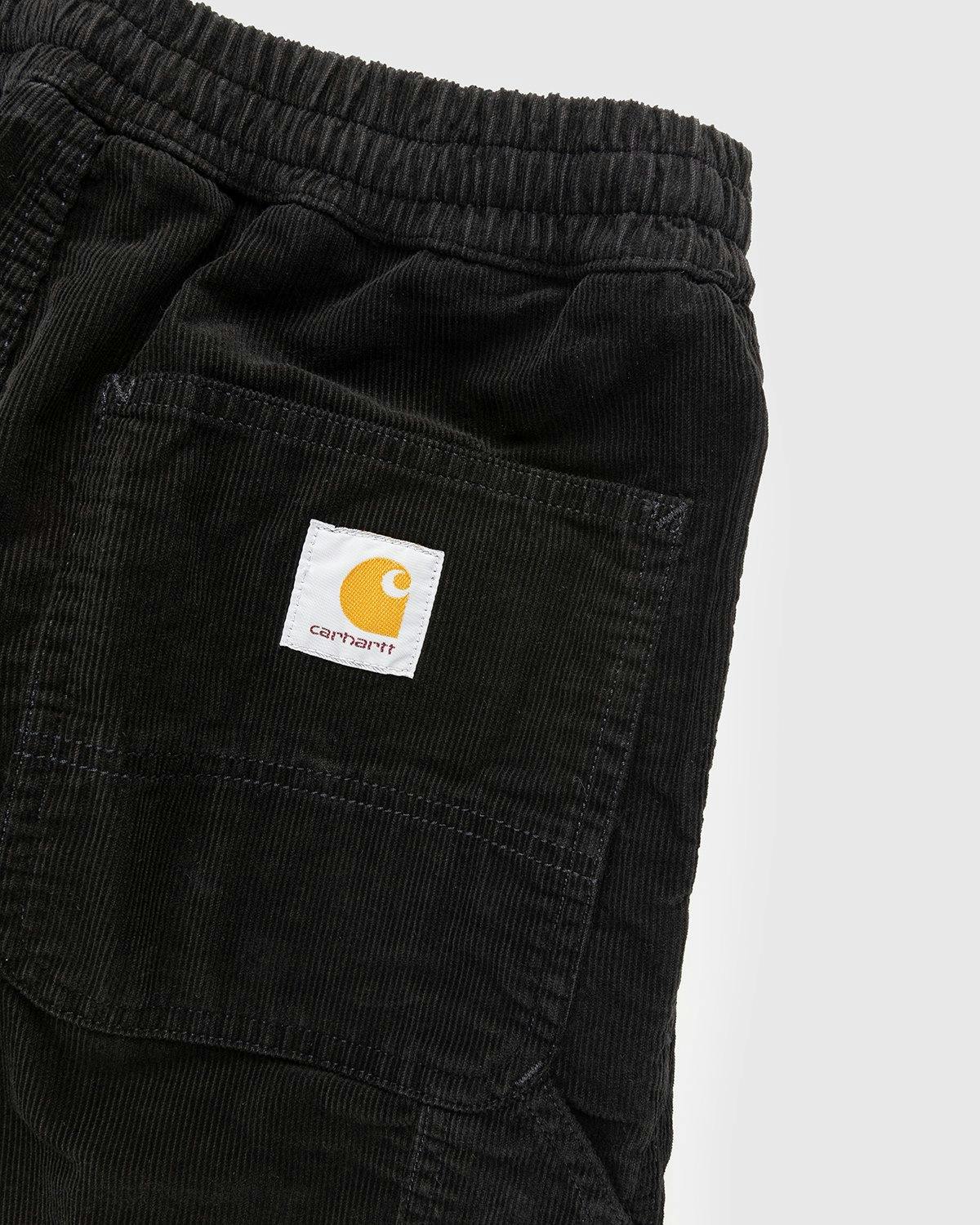 Carhartt WIP - Flint Pant Black Rinsed - Clothing - Black - Image 3