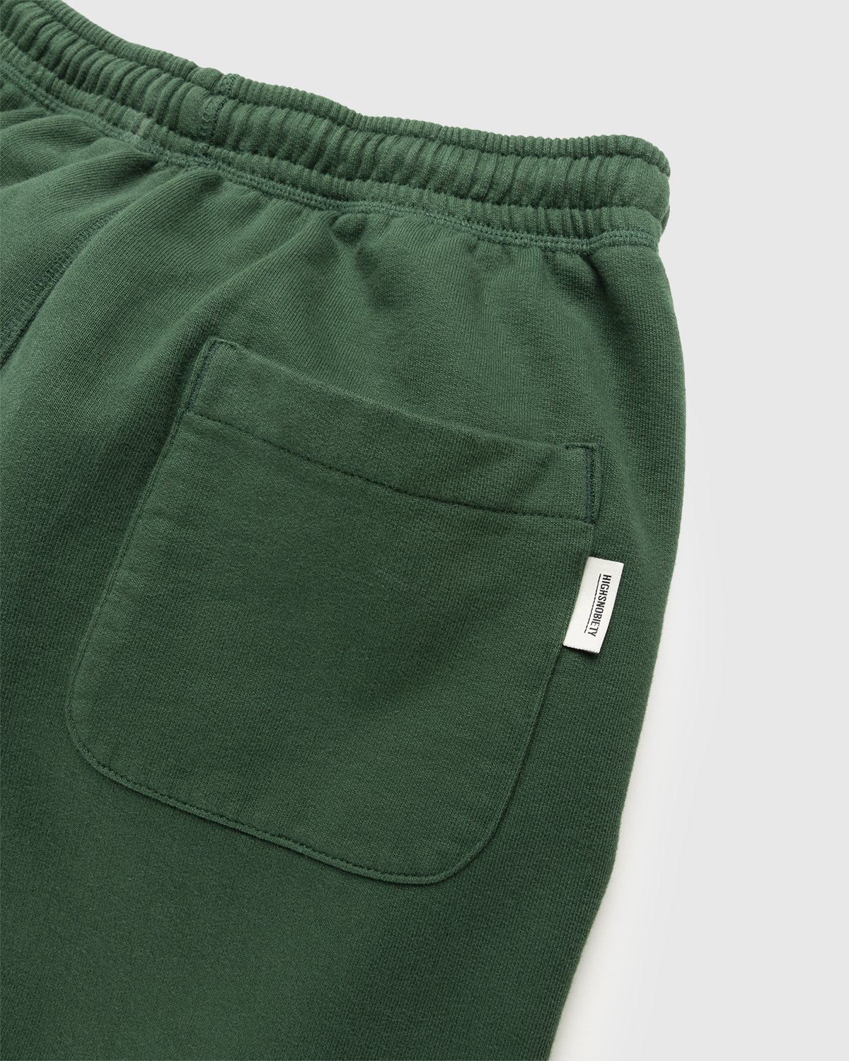 Highsnobiety - Logo Fleece Staples Pants Campus Green - Clothing - Green - Image 3