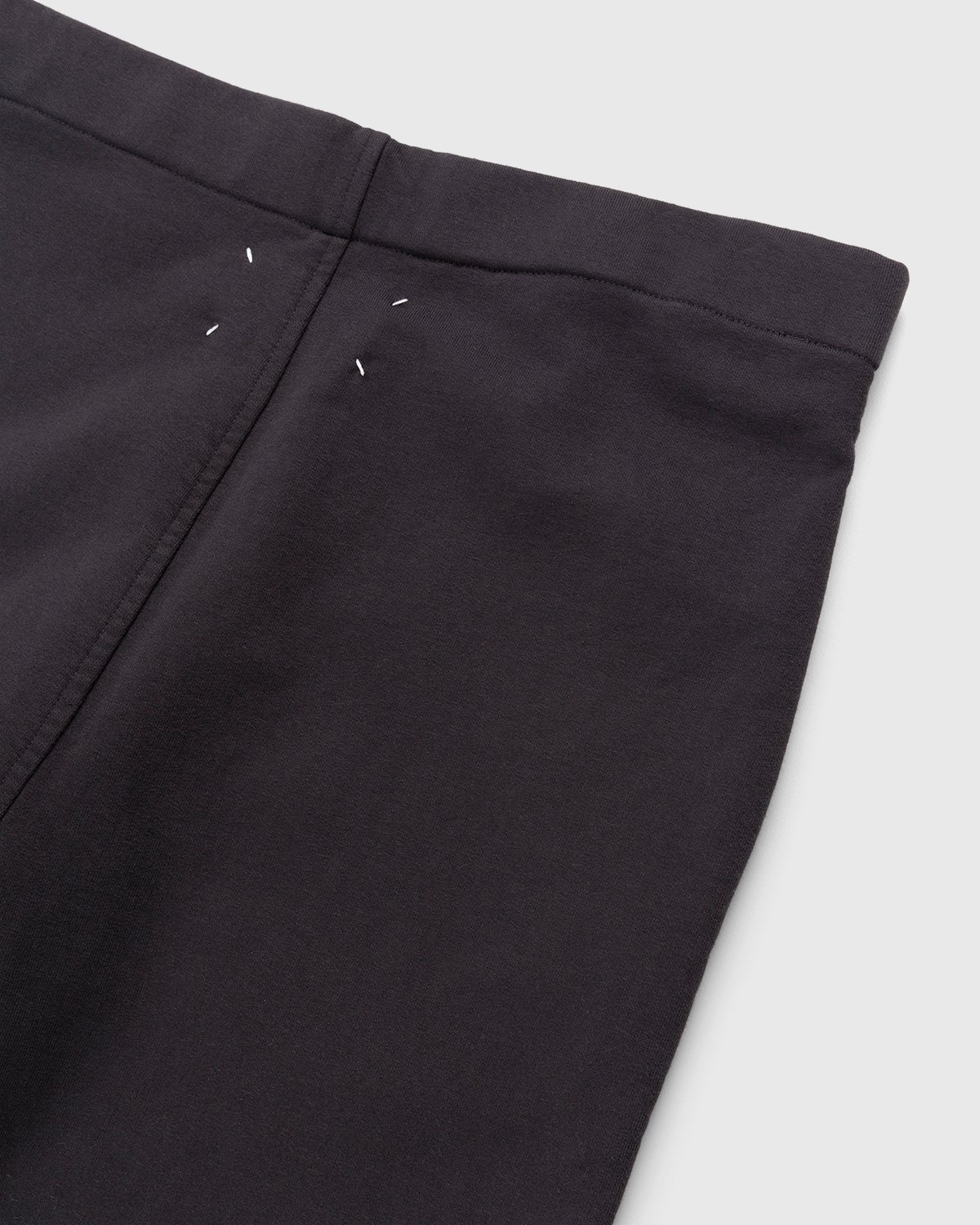 Maison Margiela - Tailored Cotton Trousers Washed Black - Clothing - Black - Image 5