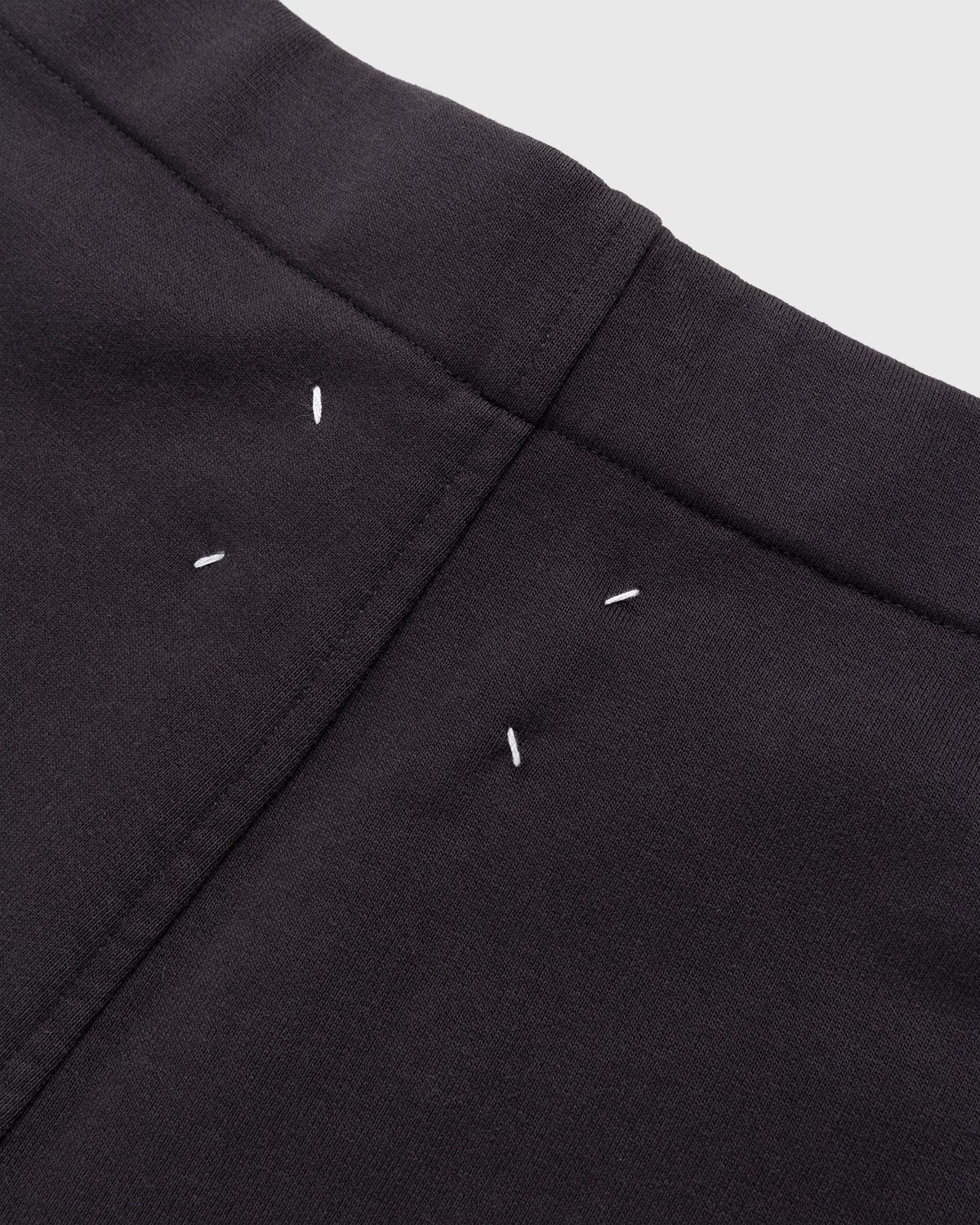Maison Margiela - Tailored Cotton Trousers Washed Black - Clothing - Black - Image 7