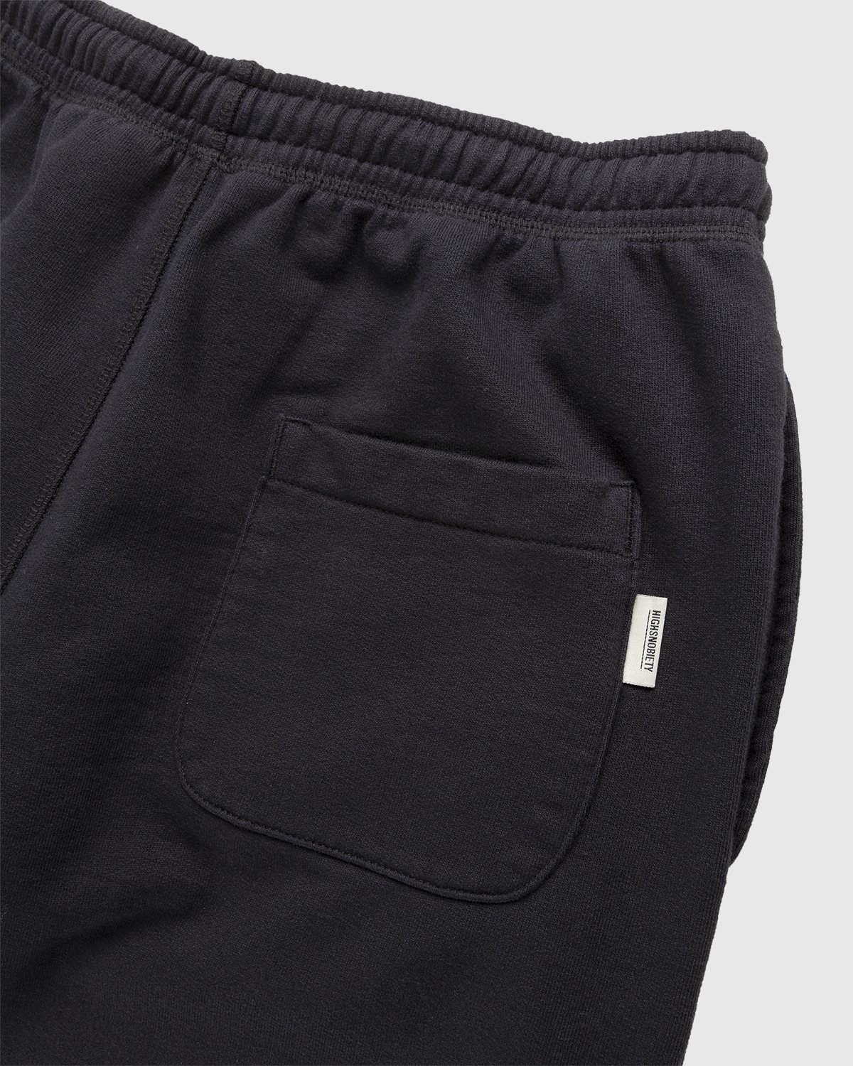 Highsnobiety - Logo Fleece Staples Pants Black - Clothing - Black - Image 3