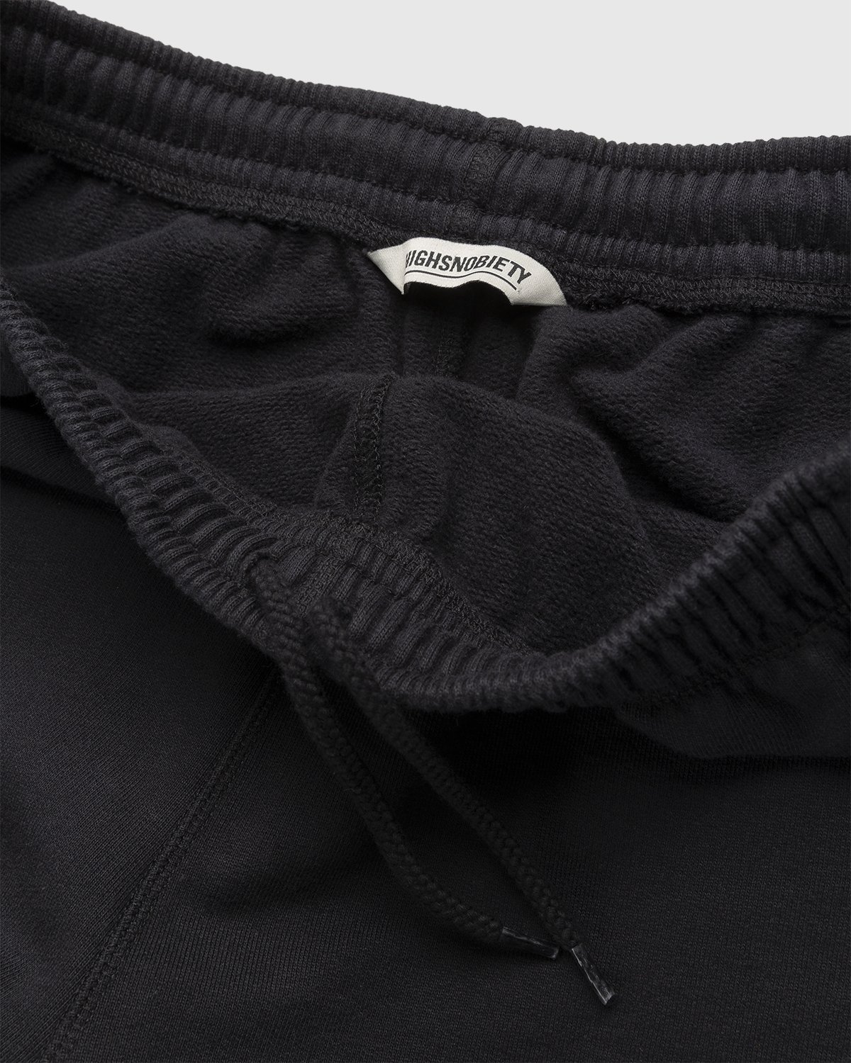 Highsnobiety - Logo Fleece Staples Pants Black - Clothing - Black - Image 5