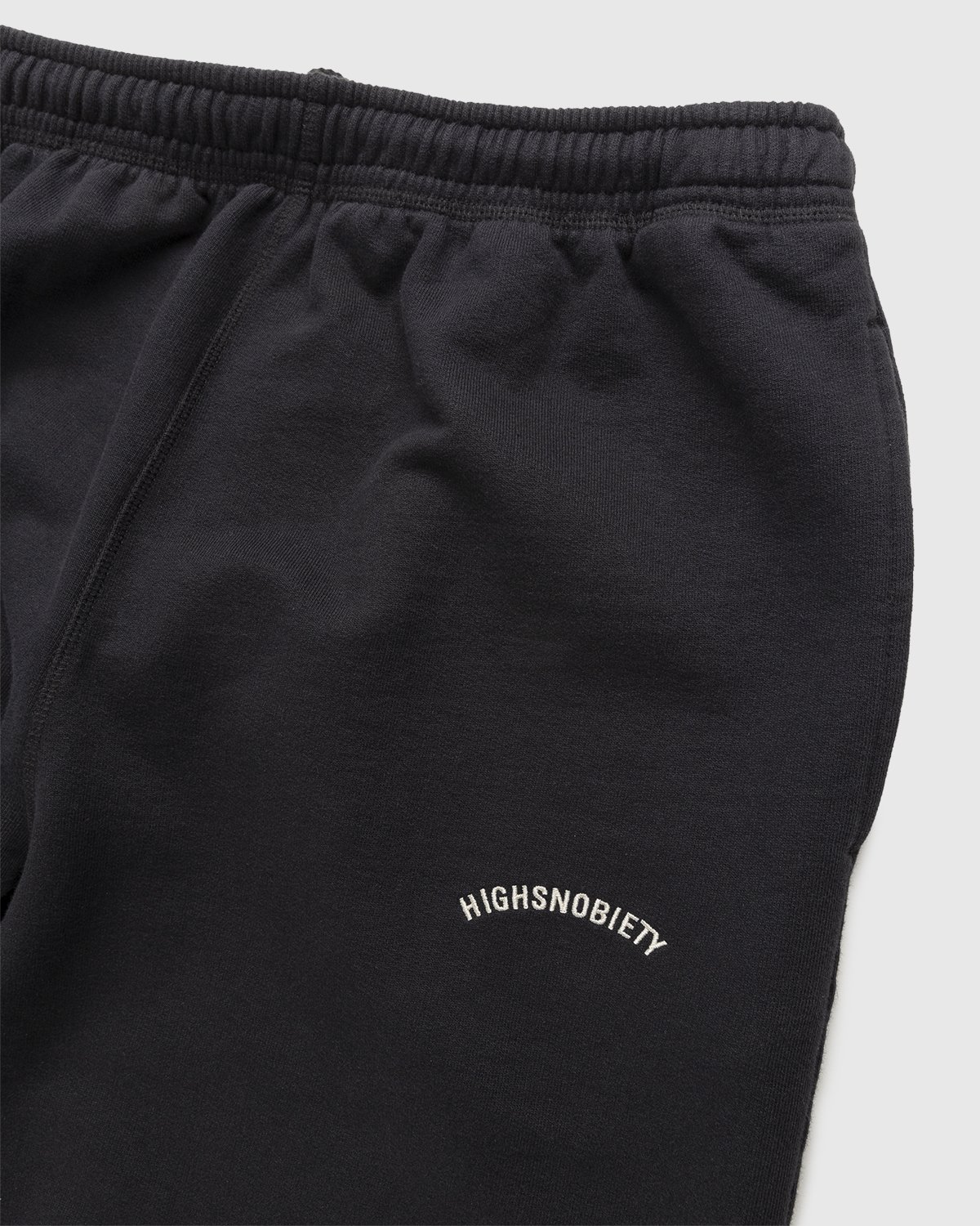 Highsnobiety - Logo Fleece Staples Pants Black - Clothing - Black - Image 4