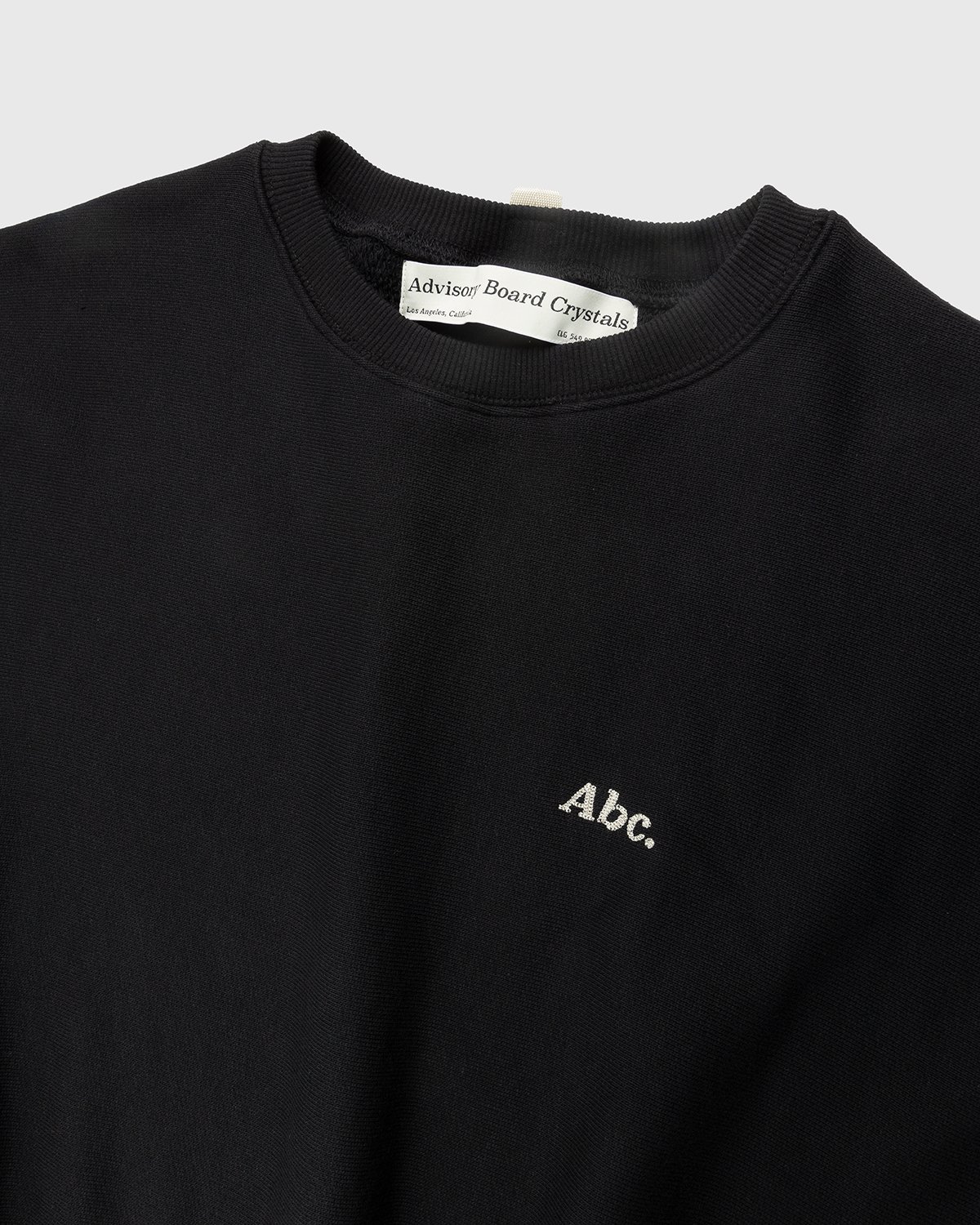 Abc. - French Terry Crewneck Sweatshirt Anthracite - Clothing - Black - Image 5
