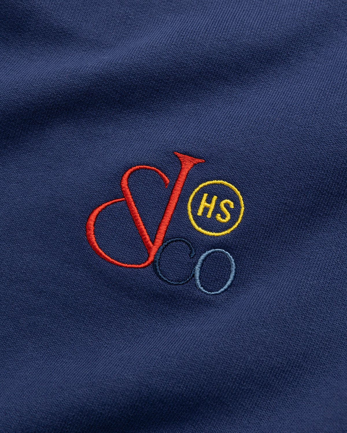 Jacob & Co. x Highsnobiety - Logo Fleece Pants Navy - Clothing - Black - Image 5