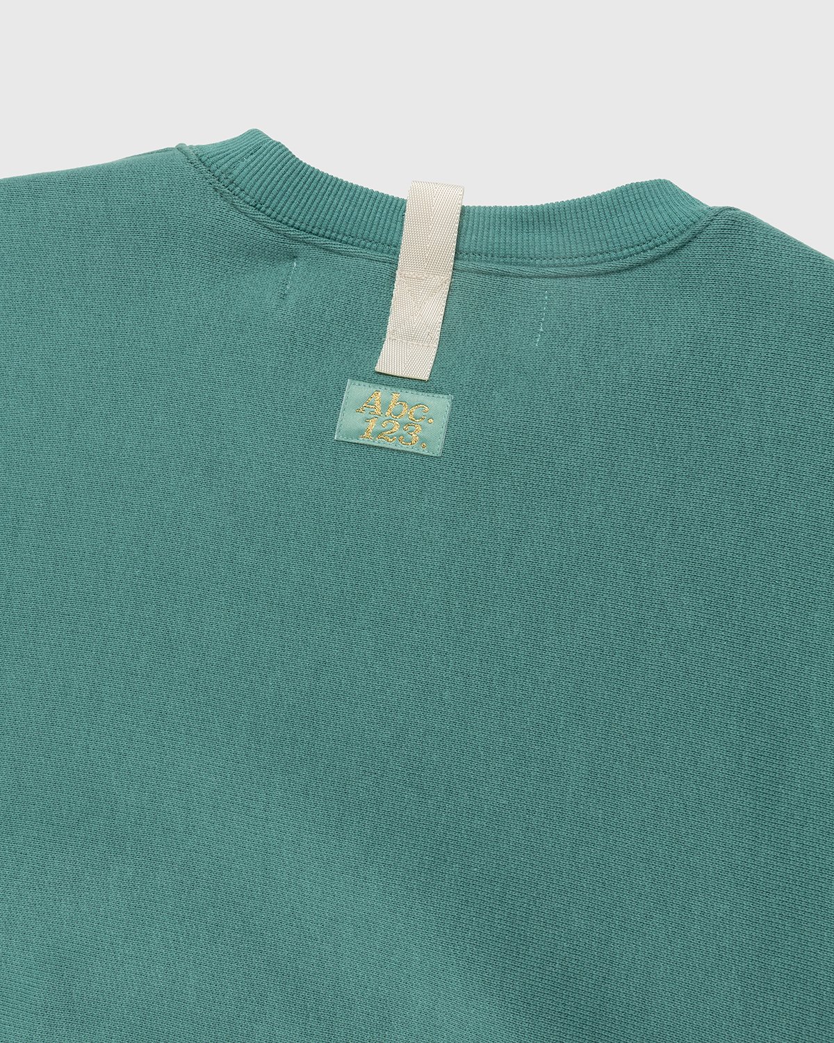 Abc. - French Terry Crewneck Sweatshirt Apatite - Clothing - Green - Image 3
