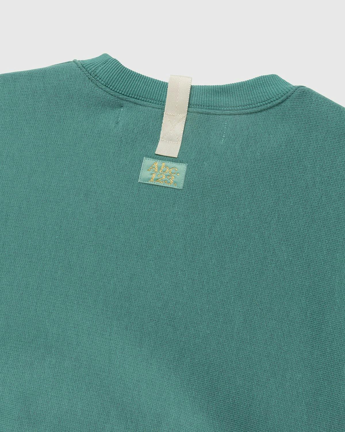 Abc. - French Terry Crewneck Sweatshirt Apatite - Clothing - Green - Image 3