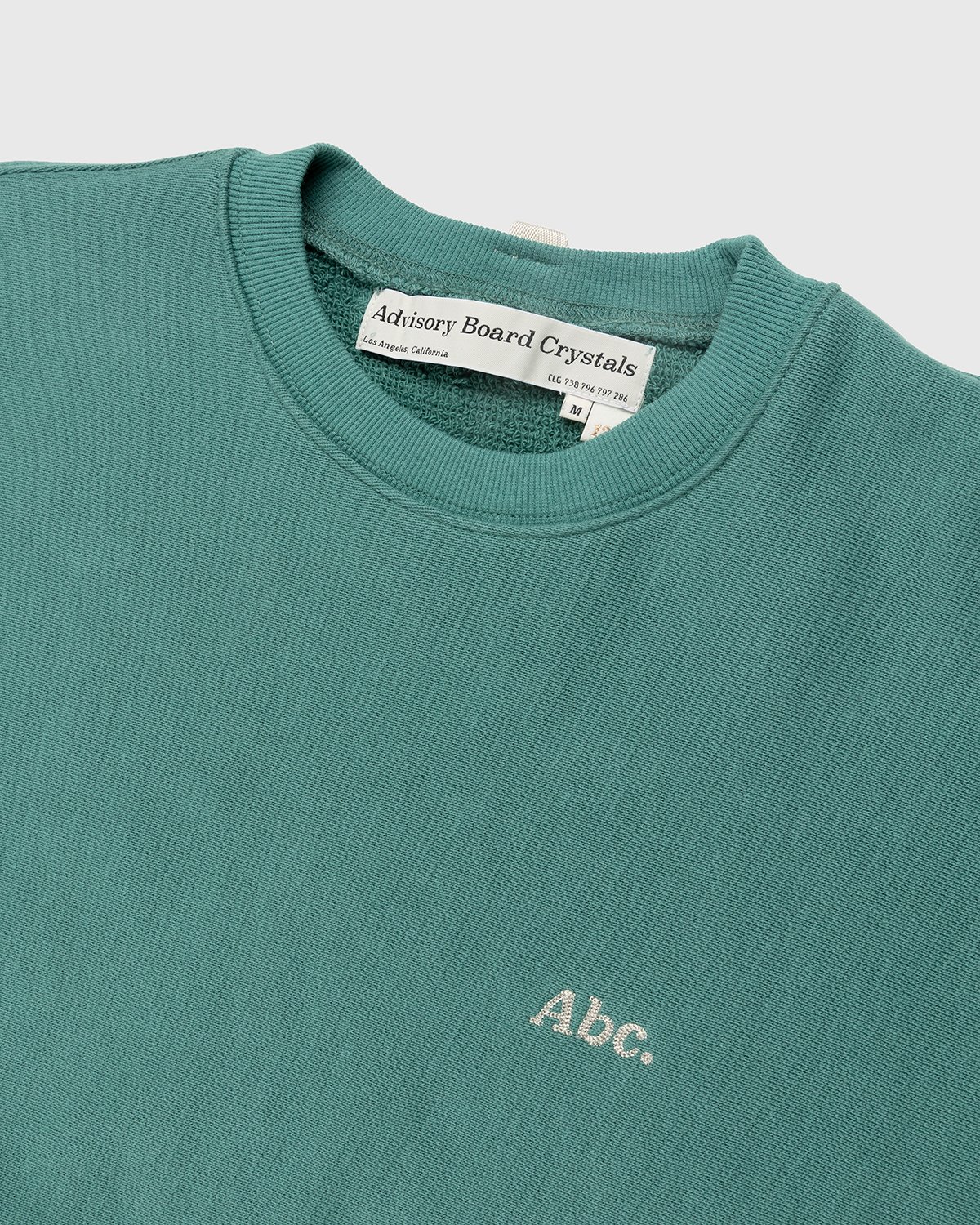 Abc. - French Terry Crewneck Sweatshirt Apatite - Clothing - Green - Image 4