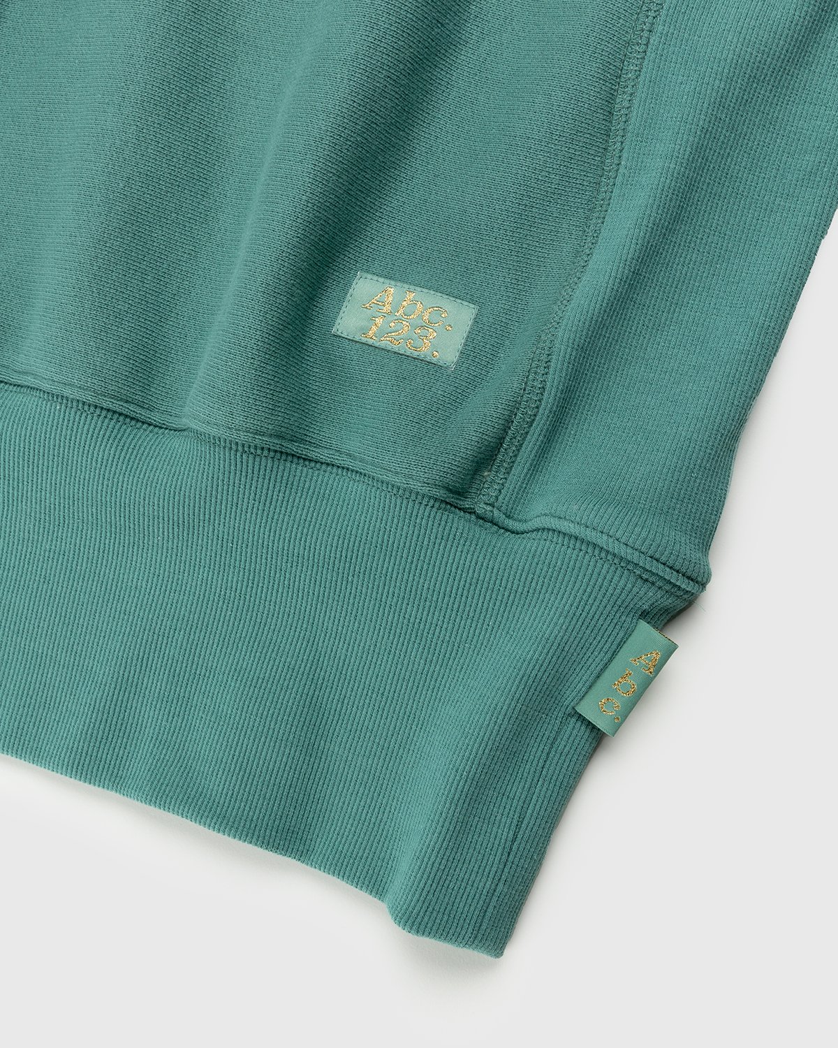 Abc. - French Terry Crewneck Sweatshirt Apatite - Clothing - Green - Image 5