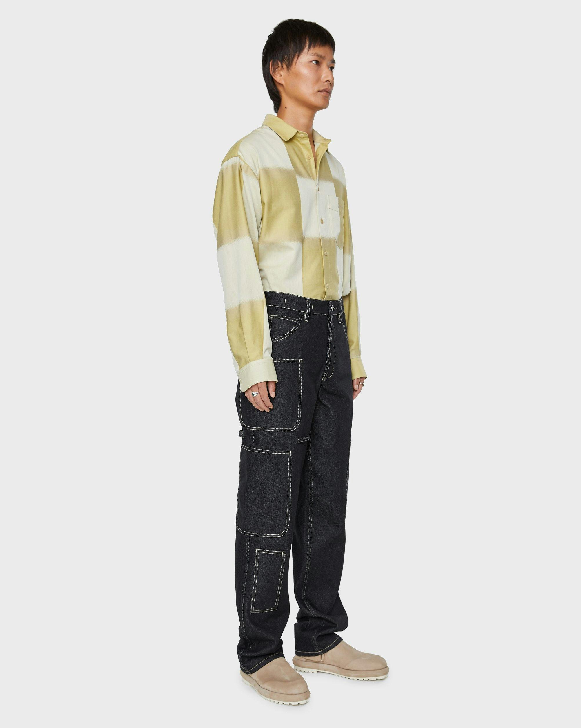 JACQUEMUS - Le De Nimes Poches Dark Blue - Clothing - Blue - Image 3