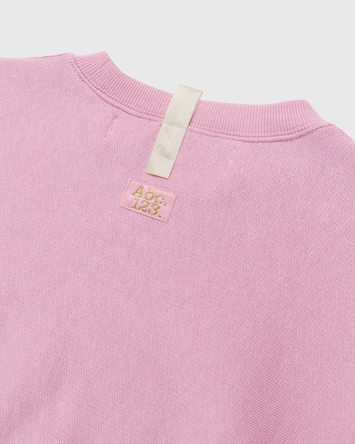 Abc. - French Terry Crewneck Sweatshirt Morganite - Clothing - Pink - Image 5