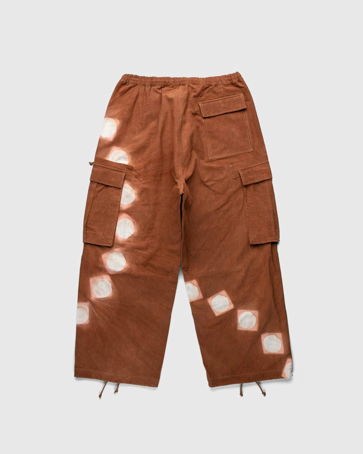 Story mfg. - Peace Pants Bark Pink/Lunar Clamp - Clothing - Brown - Image 2