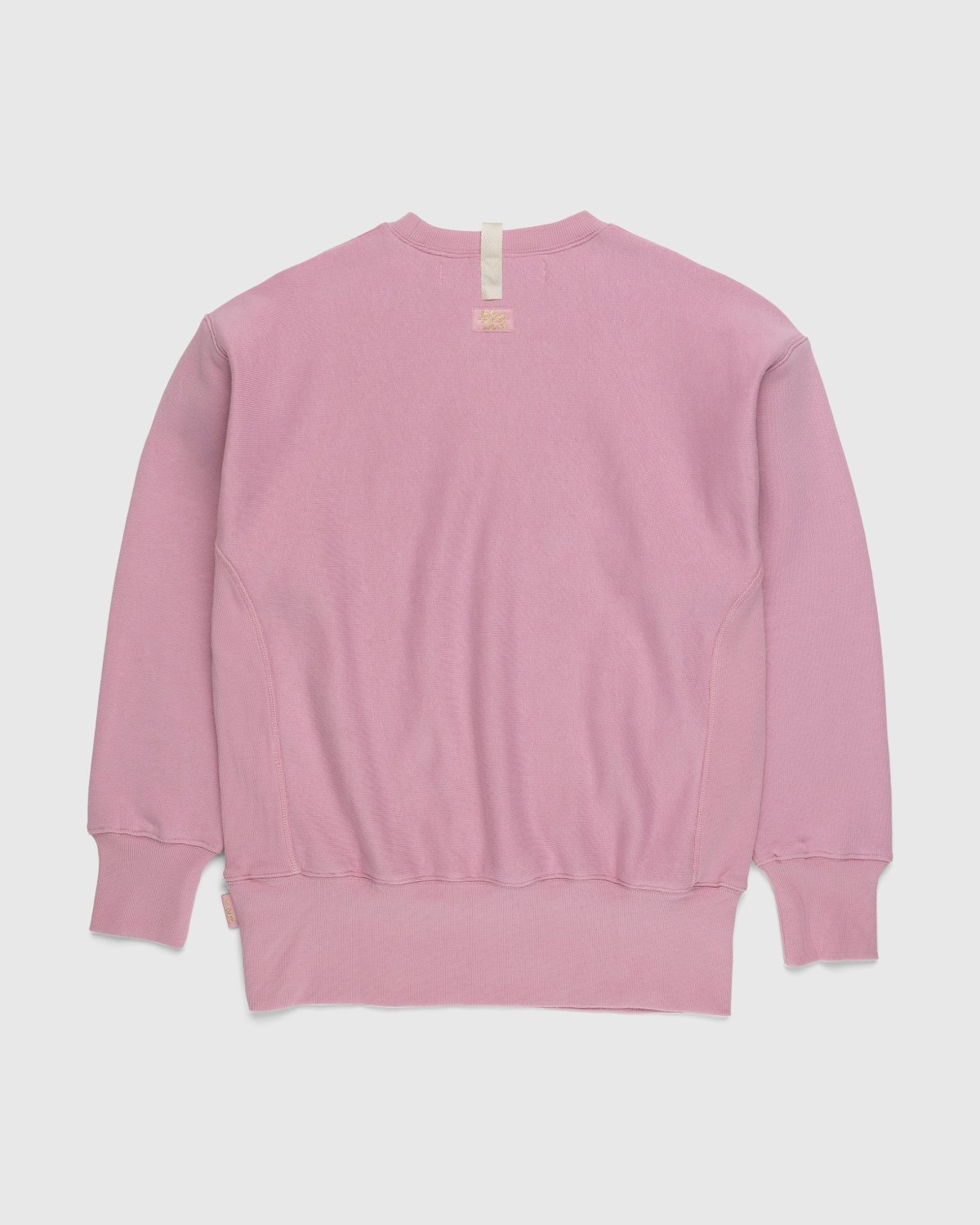 Abc. - French Terry Crewneck Sweatshirt Morganite - Clothing - Pink - Image 2