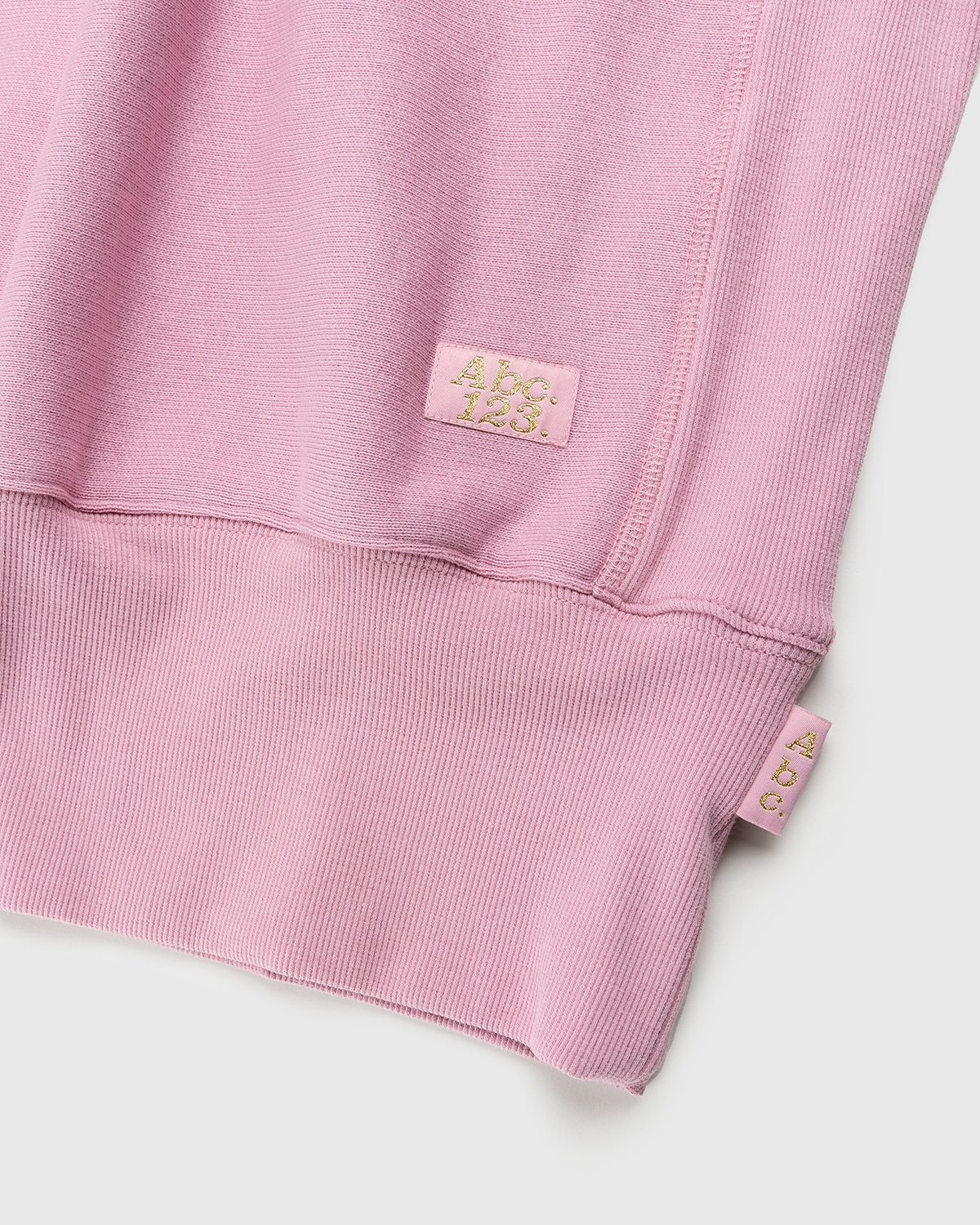 Abc. - French Terry Crewneck Sweatshirt Morganite - Clothing - Pink - Image 4