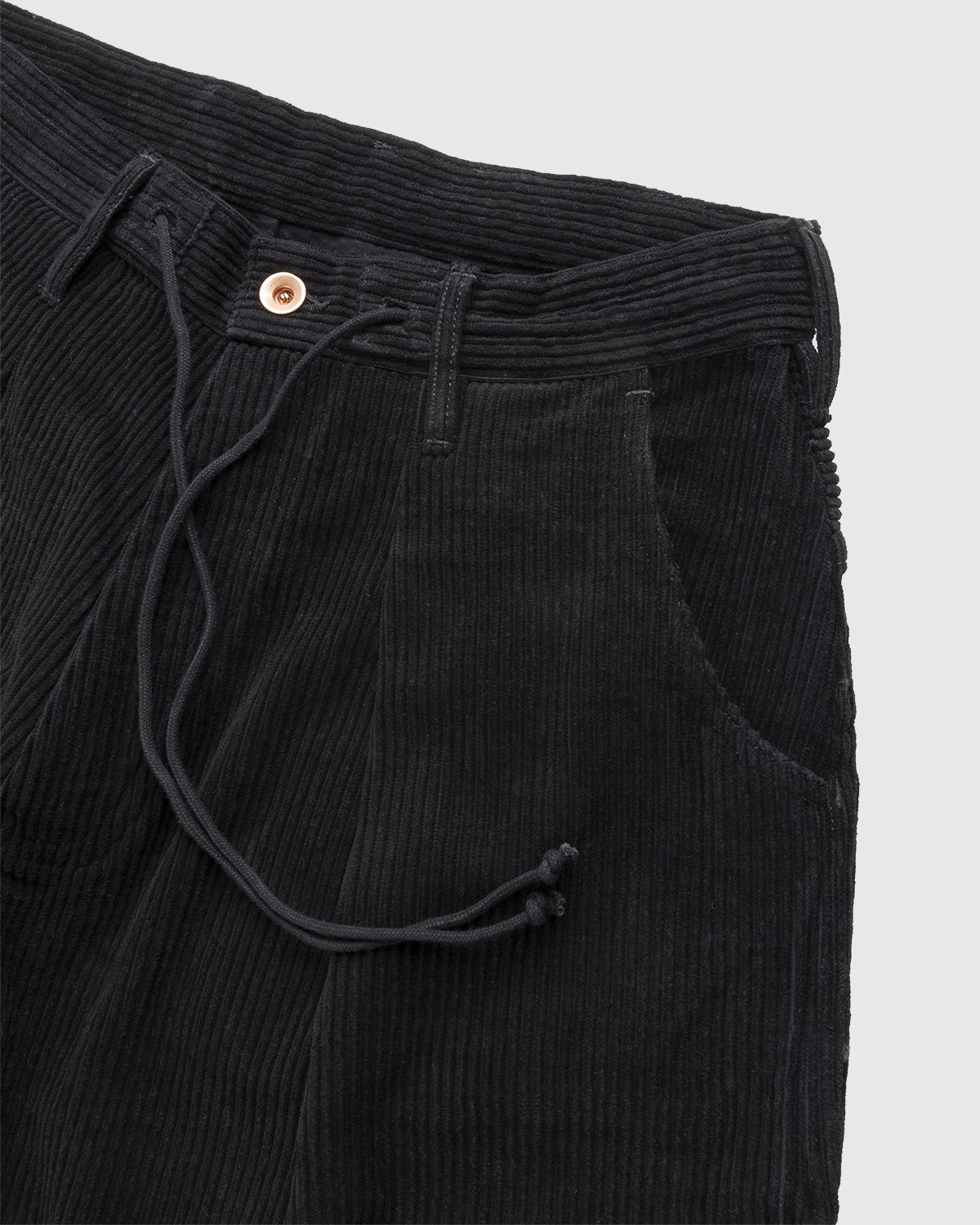 Story mfg. - Corduroy Lush Pants Iron - Clothing - Black - Image 4