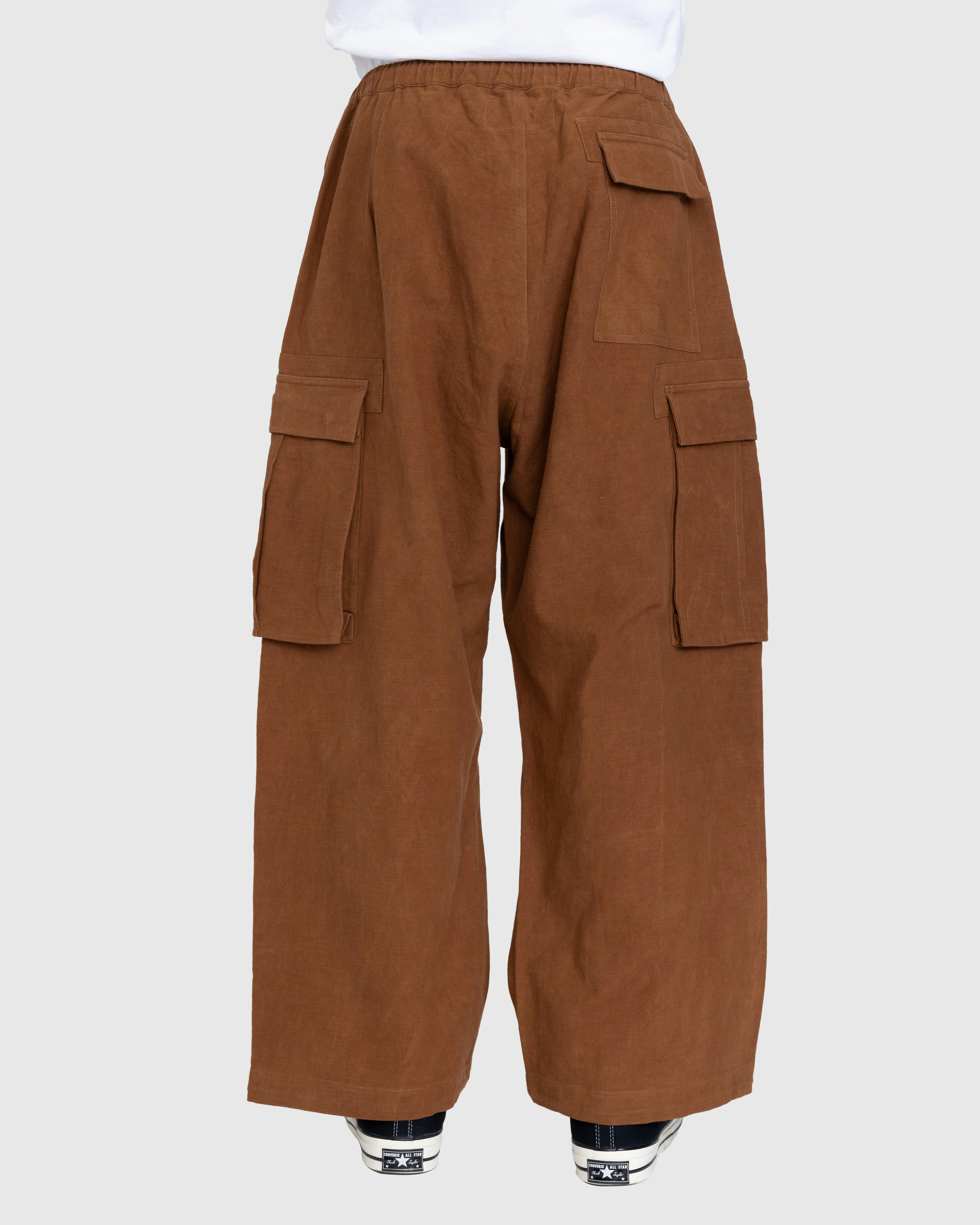 Story mfg. - Peace Pants Slub Brown - Clothing - Brown - Image 3