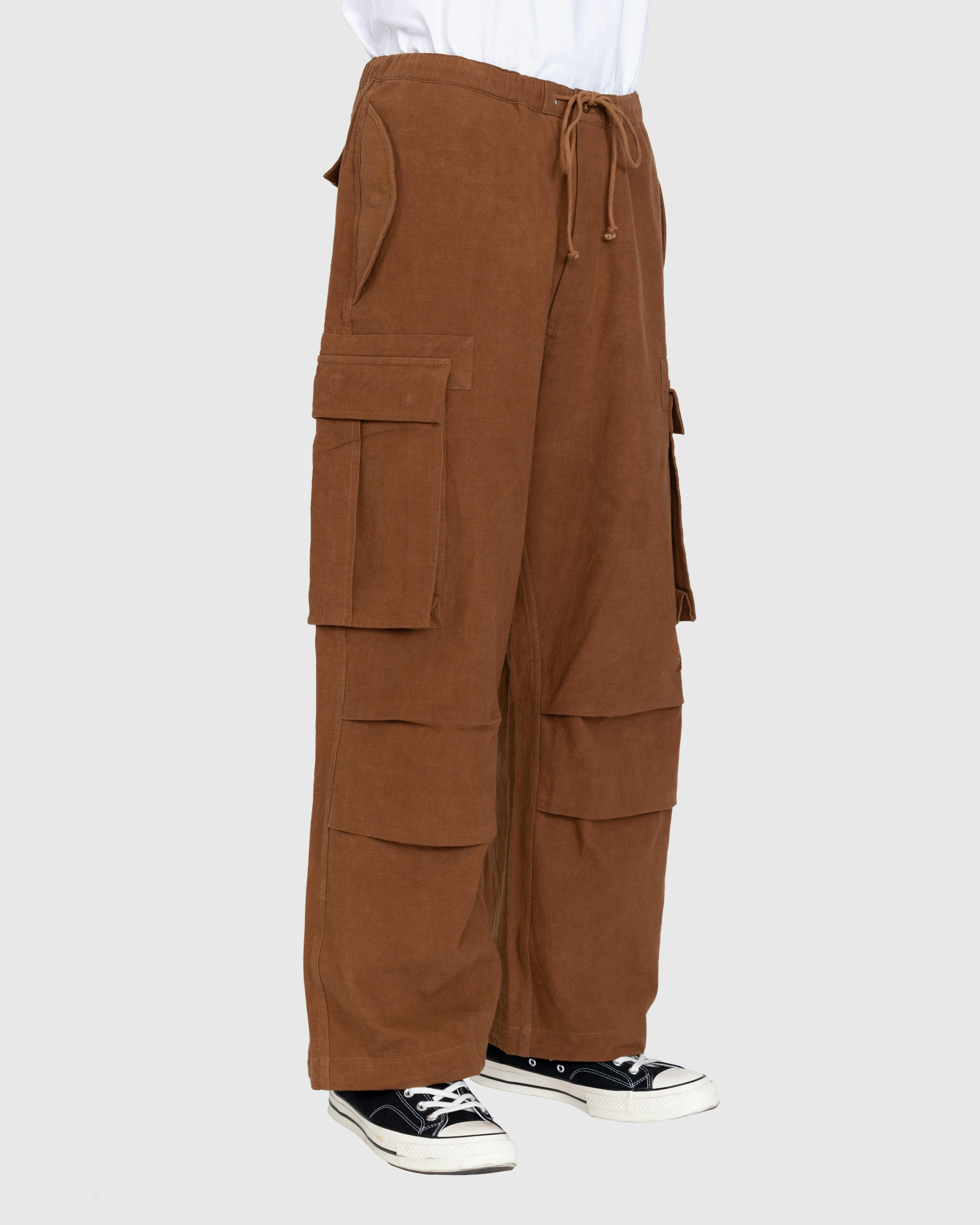 Story mfg. - Peace Pants Slub Brown - Clothing - Brown - Image 4