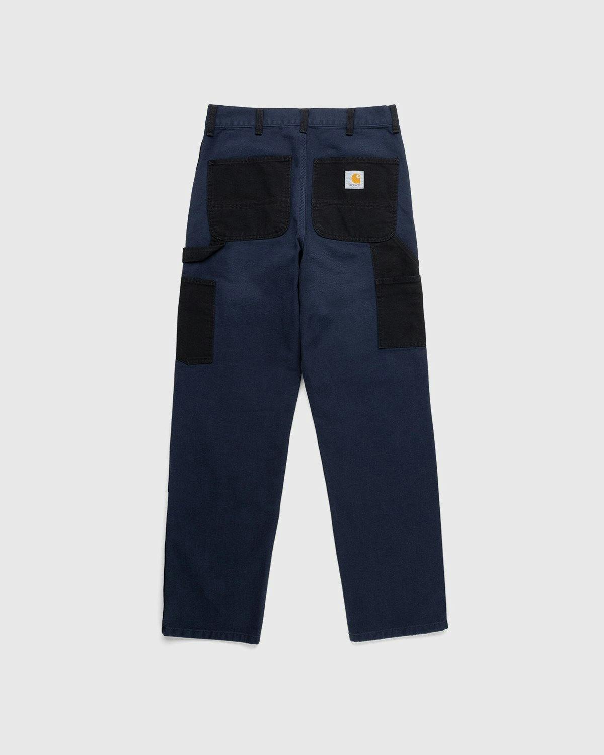 Carhartt WIP - Double Knee Pant Dark Navy - Clothing - Blue - Image 2