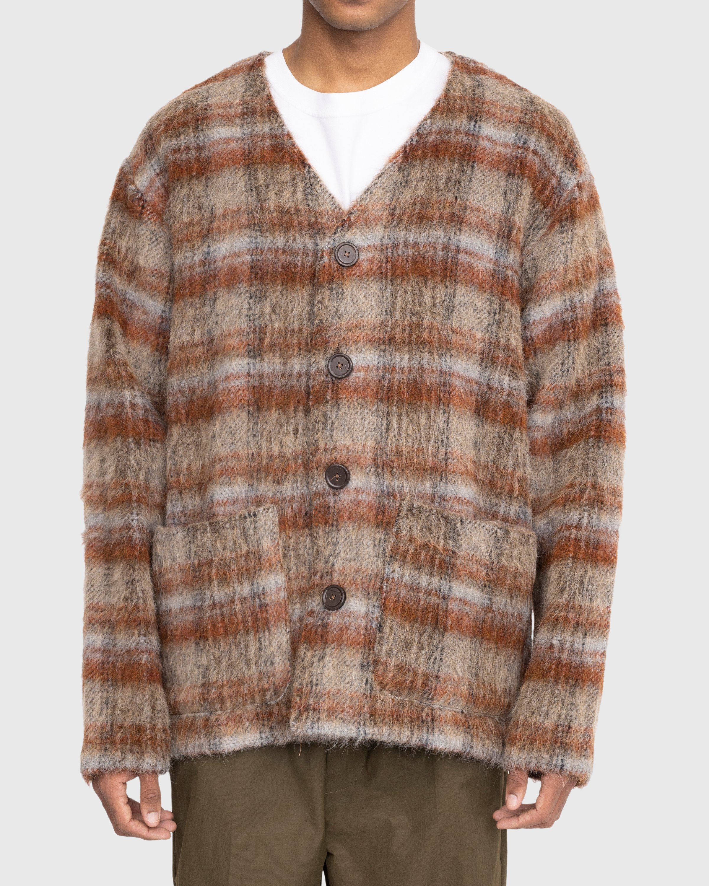 Our Legacy - Ament Check Mohair Cardigan Multi - Clothing - Multi - Image 2