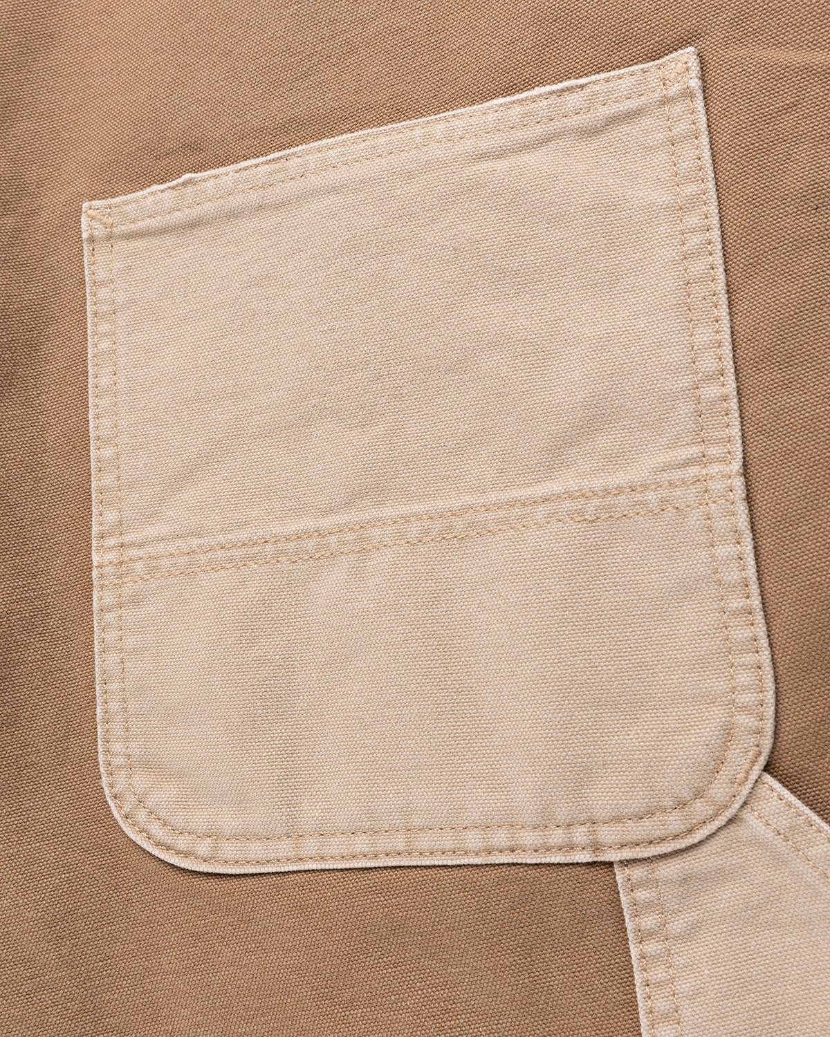 Carhartt WIP - Double Knee Bib Overall Dust Hamilton Brown - Clothing - Brown - Image 4