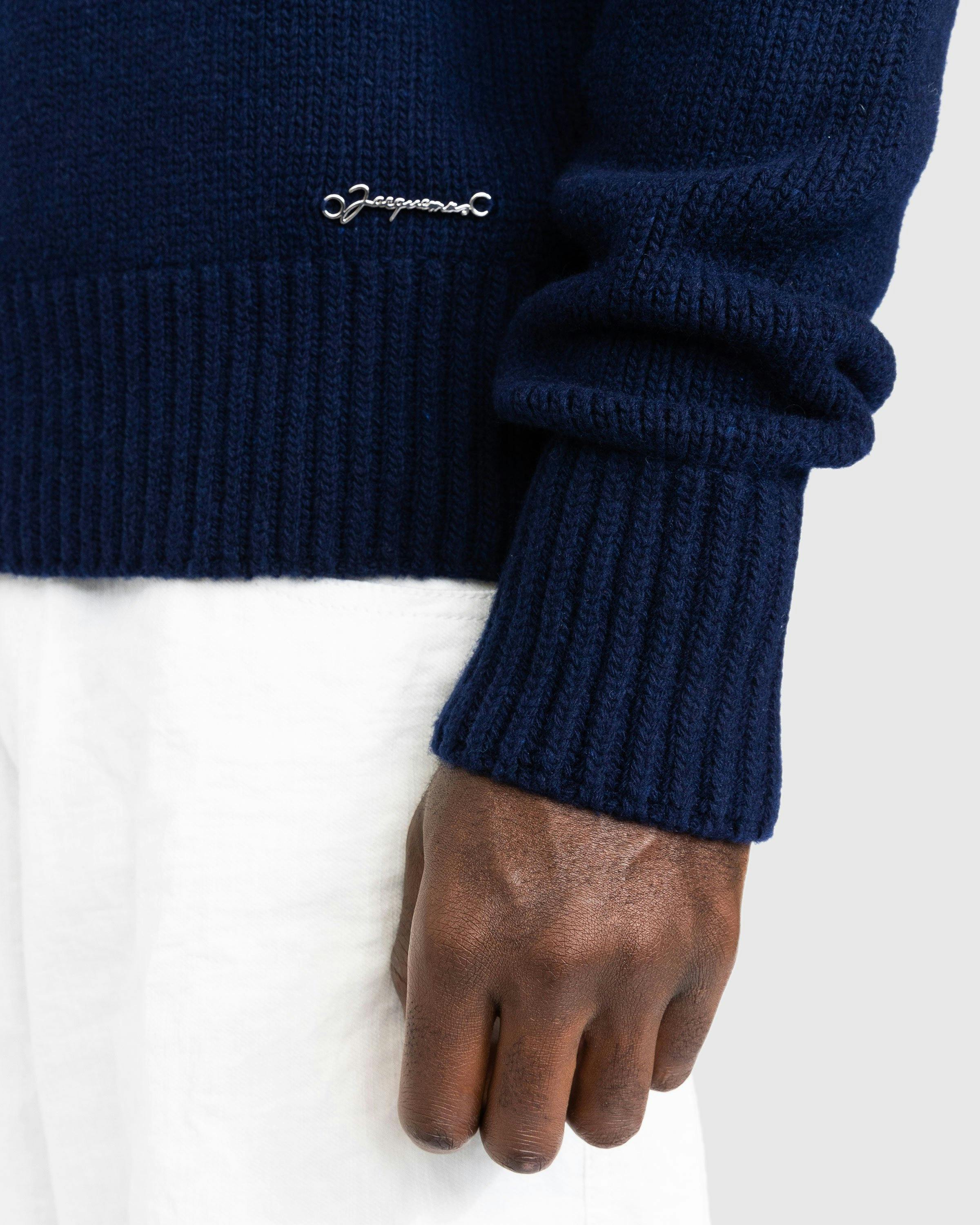 JACQUEMUS - Le Cardigan Meunier - Clothing - Blue - Image 7