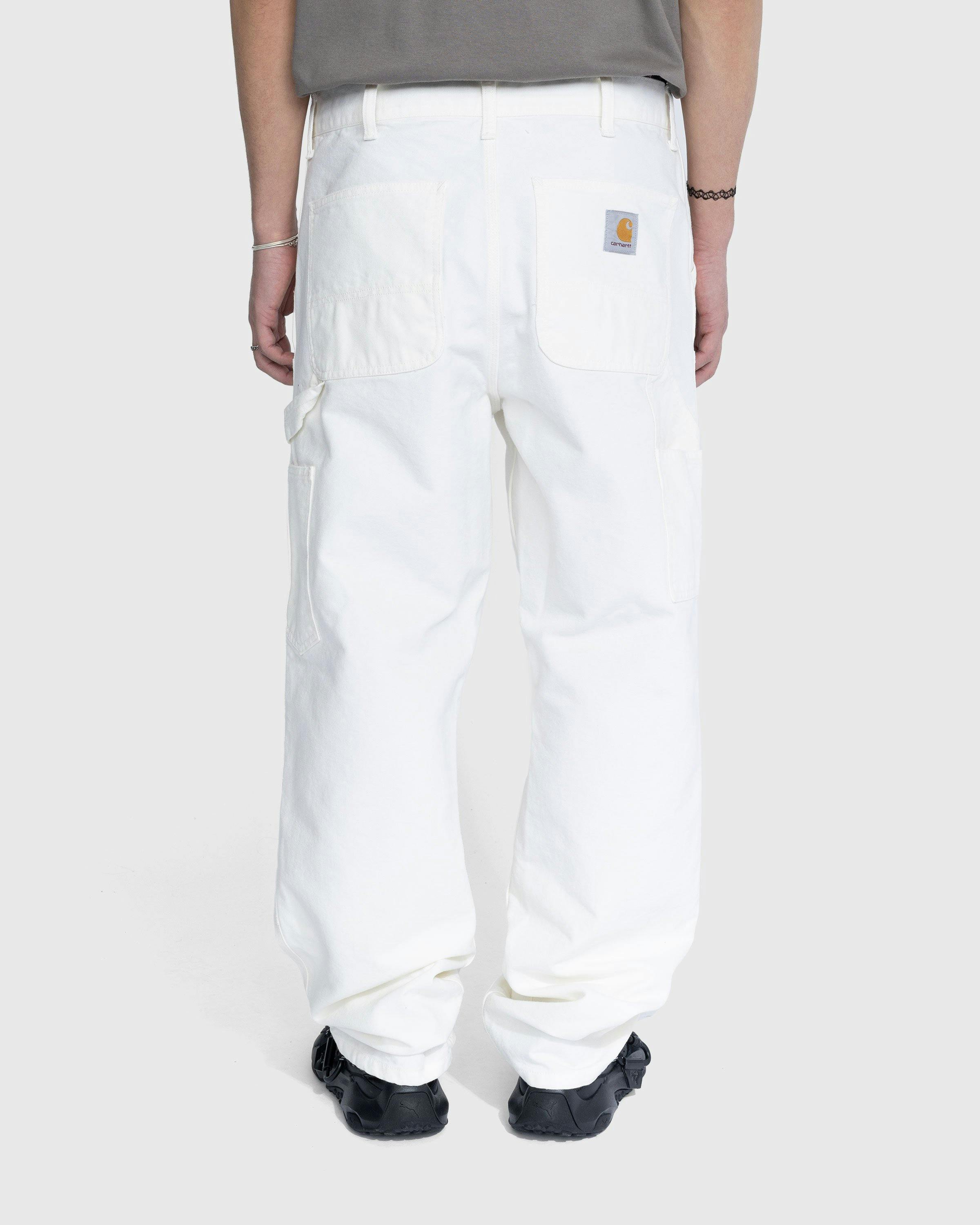 Carhartt WIP - Double Knee Pant Wax - Clothing - Beige - Image 4