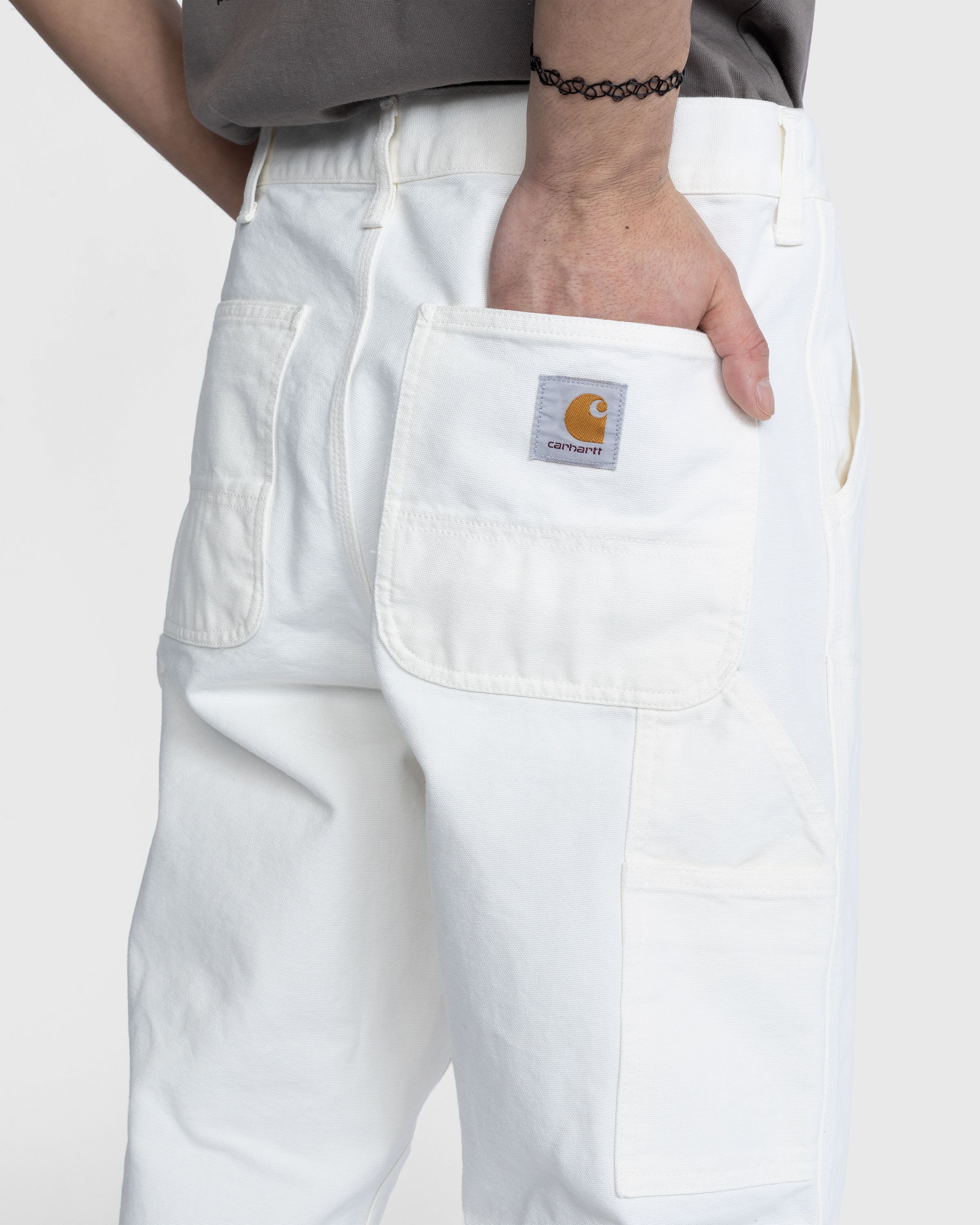 Carhartt WIP - Double Knee Pant Wax - Clothing - Beige - Image 5
