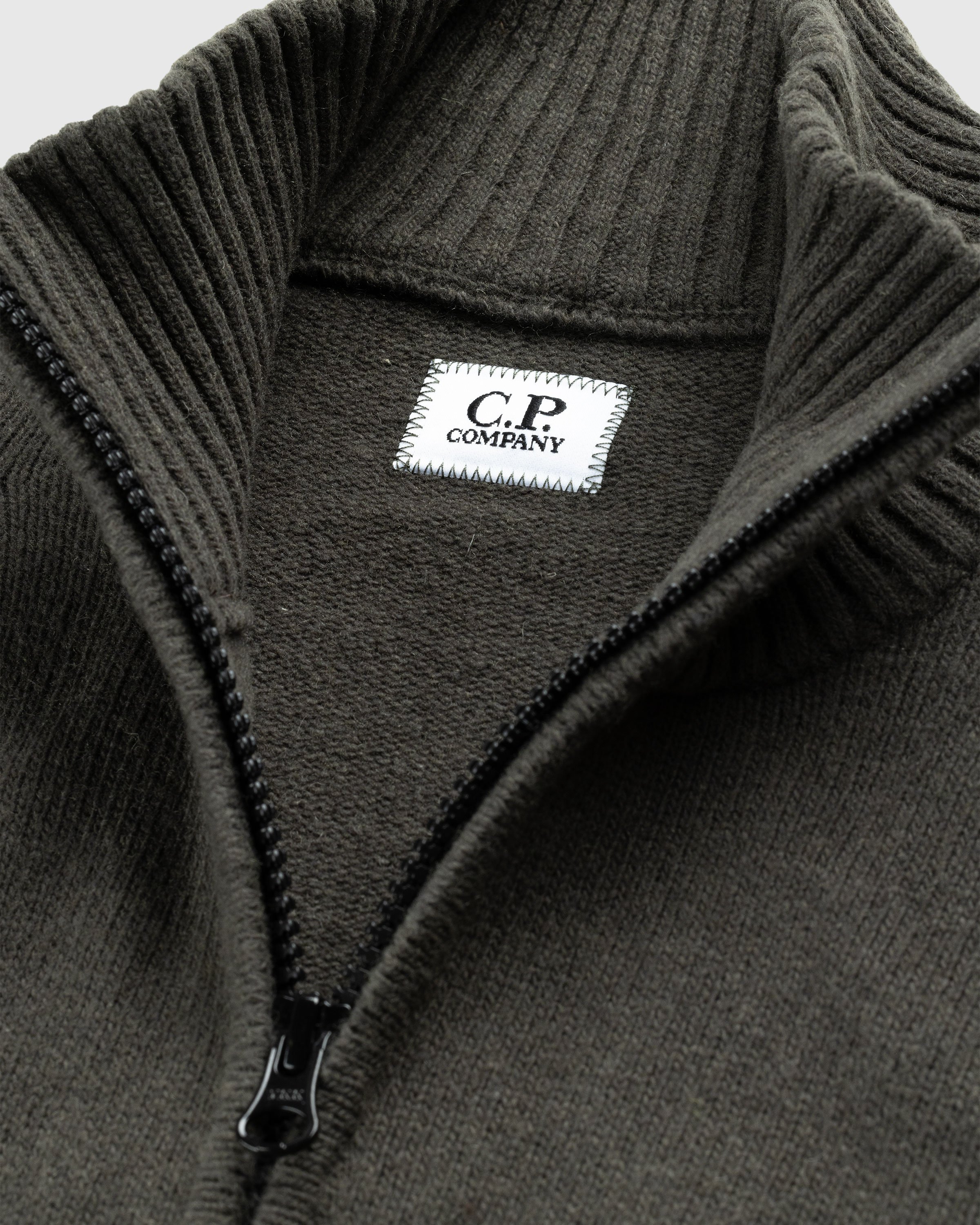 C.P. Company - Knitwear - Cardigan - Clothing - Green - Image 5