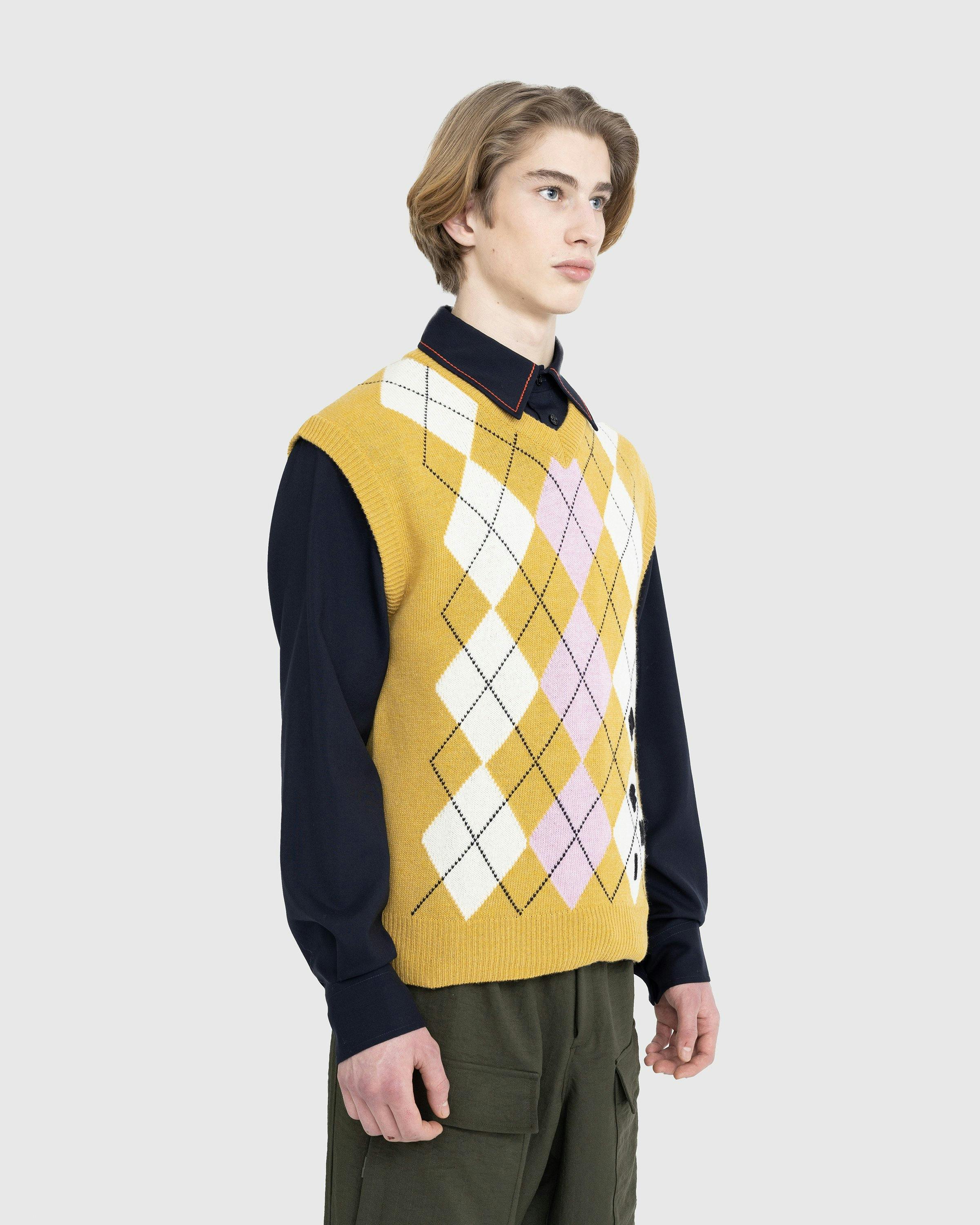 Marni - V-Neck Vest Yellow - Clothing - Yellow - Image 4