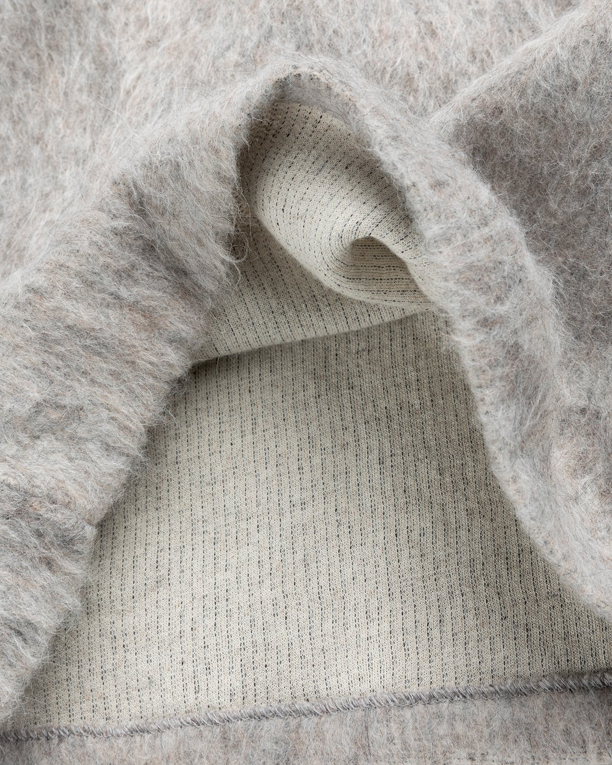Our Legacy - Double Lock Sweater Grey Alpaca - Clothing - Grey - Image 5