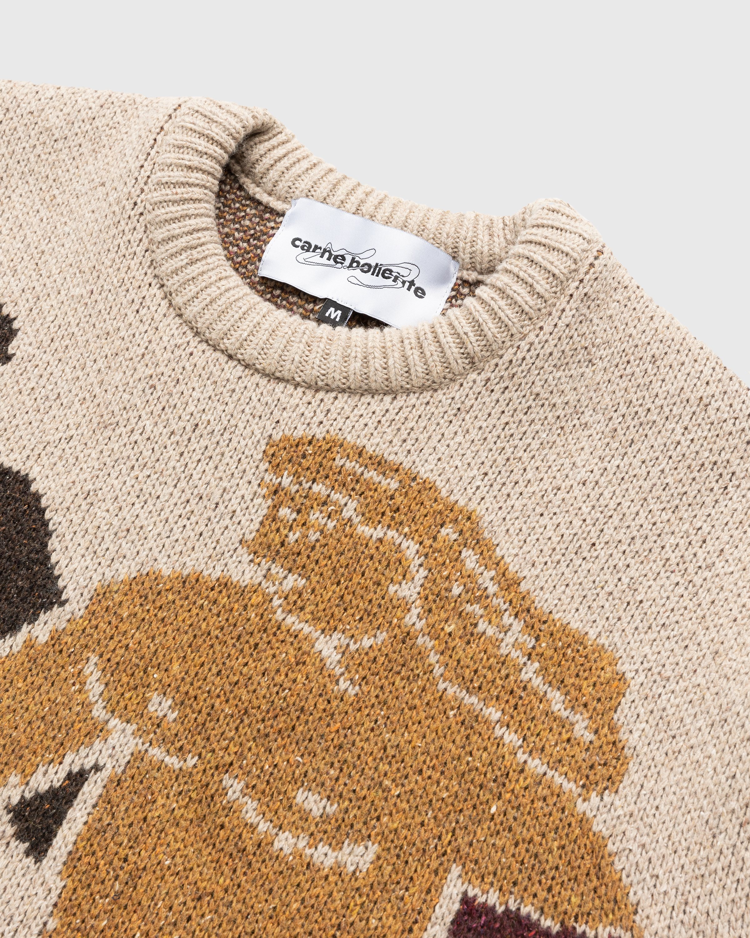 Carne Bollente - In-Depends Day Sweater Beige - Clothing - Beige - Image 4