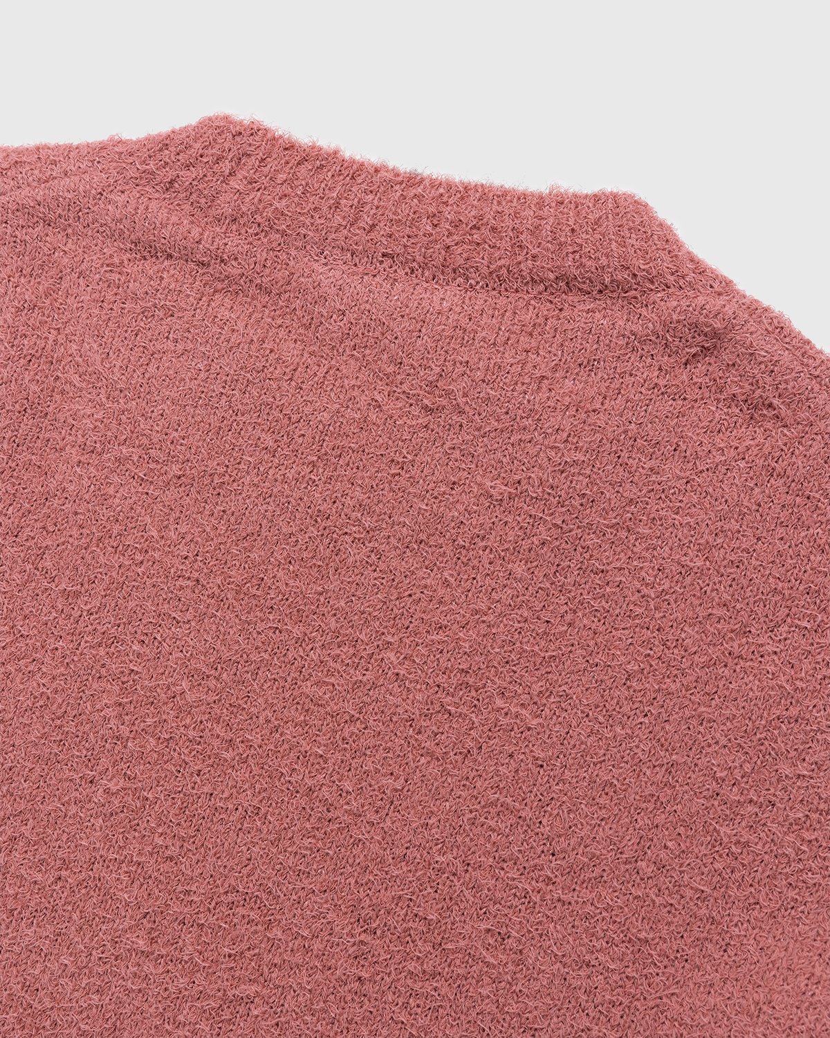 Auralee - Cotton Linen Knit Pullover Pink - Clothing - Pink - Image 3