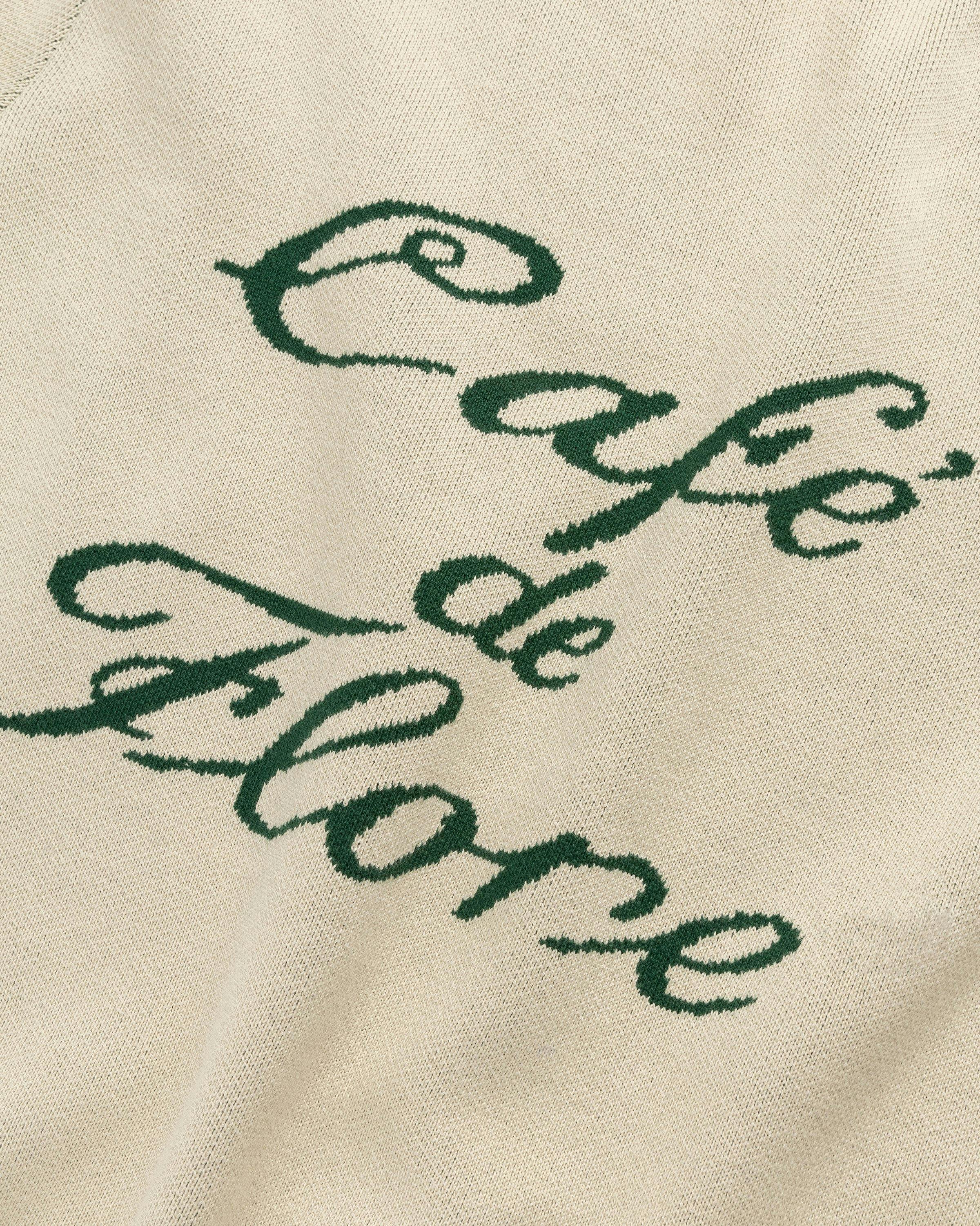 Café de Flore x Highsnobiety - Knitted Jumper - Clothing - Beige - Image 6