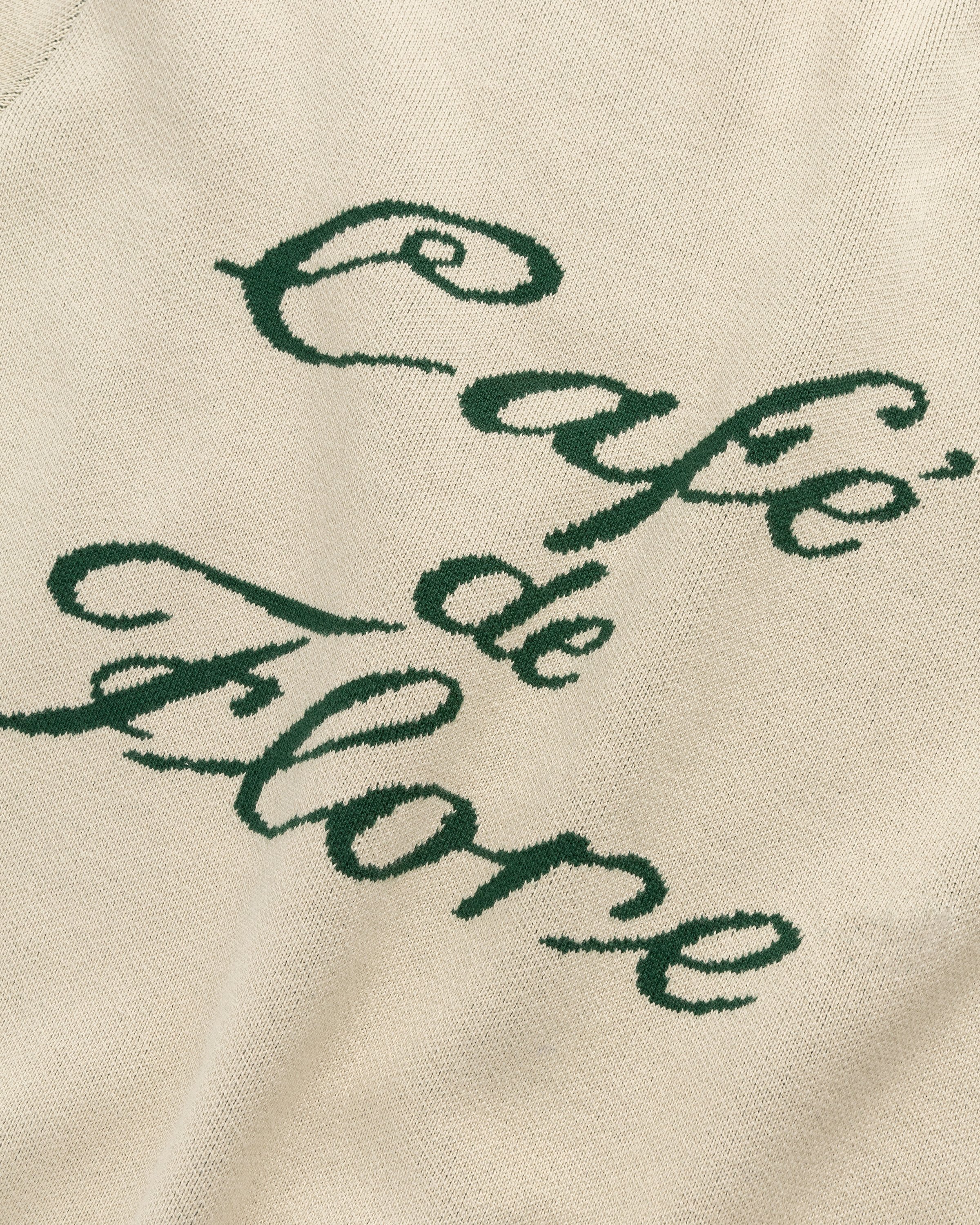 Café de Flore x Highsnobiety - Knitted Jumper - Clothing - Beige - Image 6