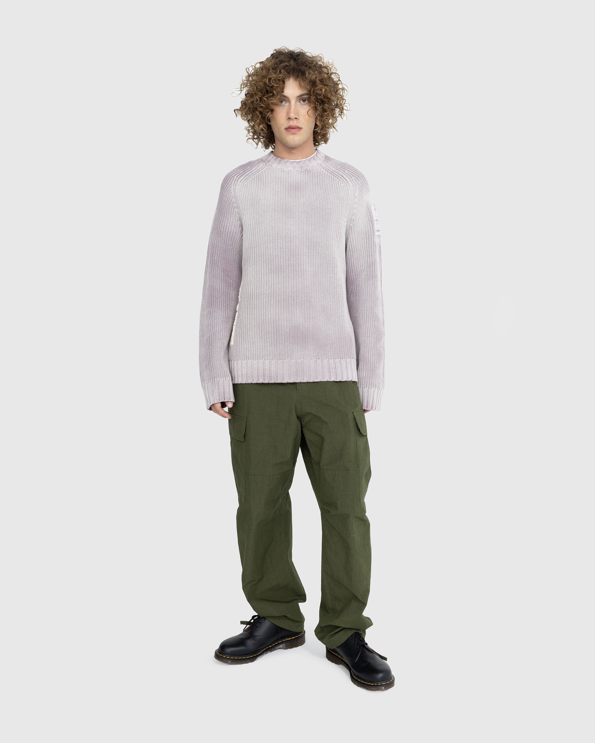 A-Cold-Wall* x Timberland - Fisherman Knit Moonscape - Clothing - Purple - Image 7