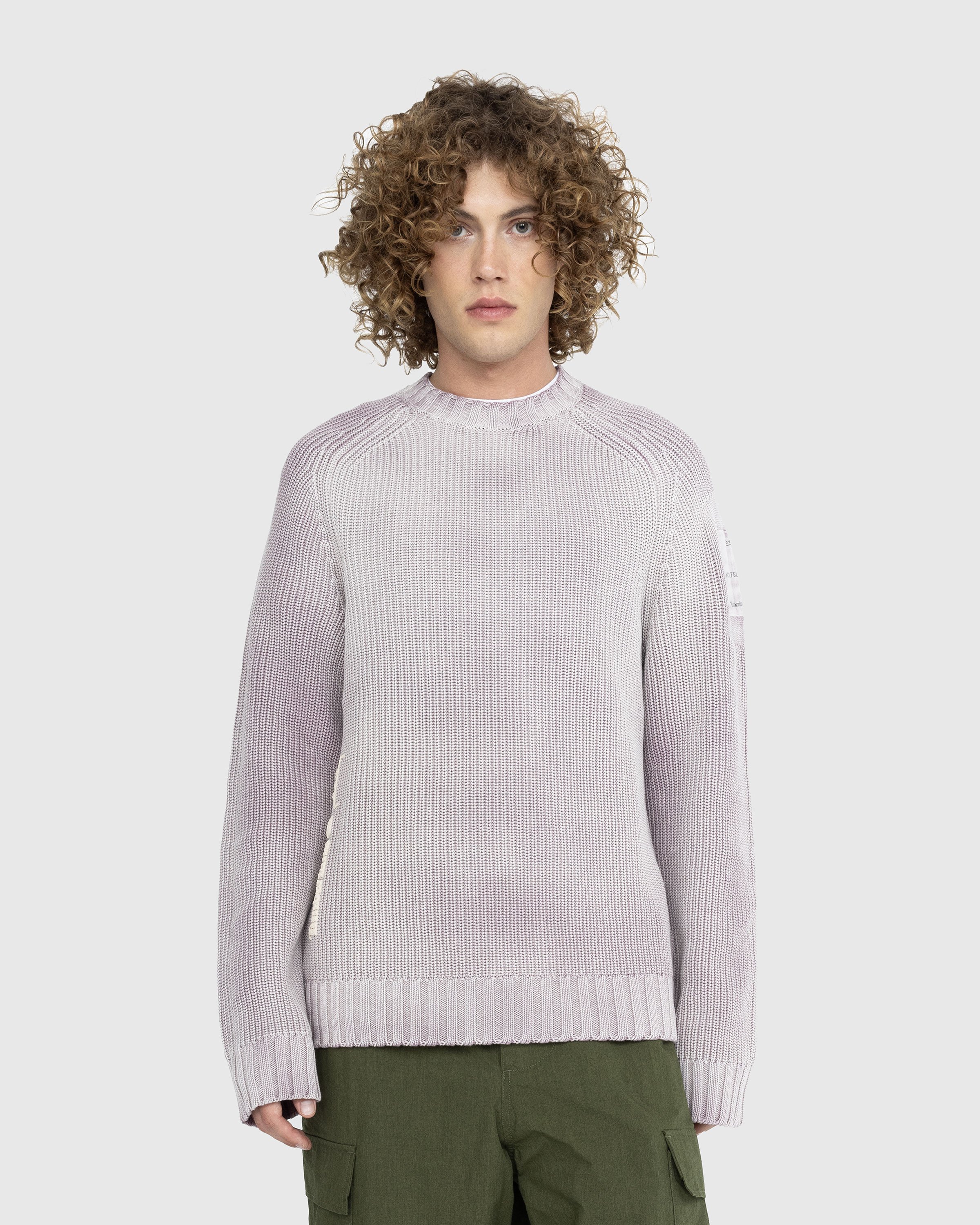 A-Cold-Wall* x Timberland - Fisherman Knit Moonscape - Clothing - Purple - Image 2