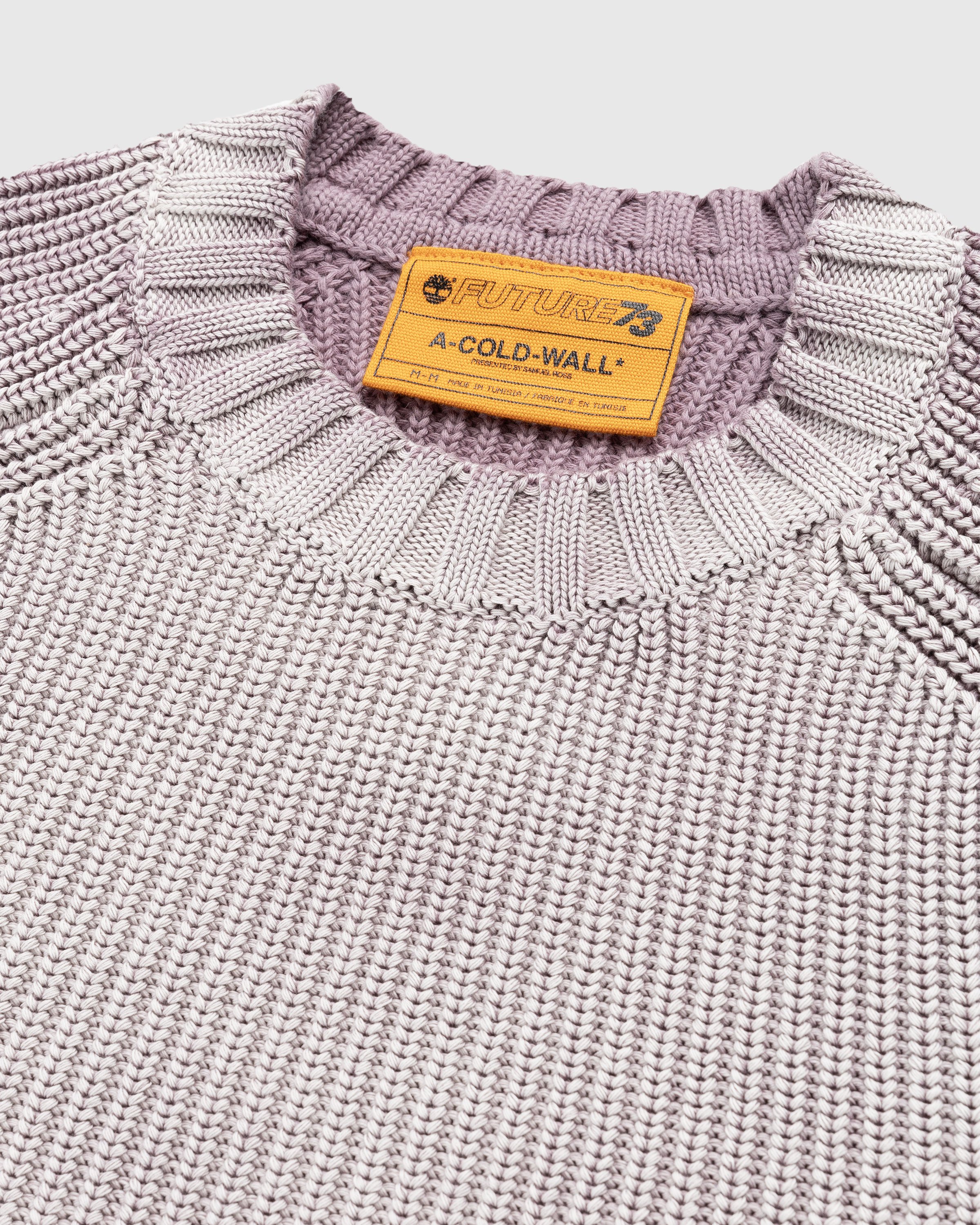 A-Cold-Wall* x Timberland - Fisherman Knit Moonscape - Clothing - Purple - Image 3