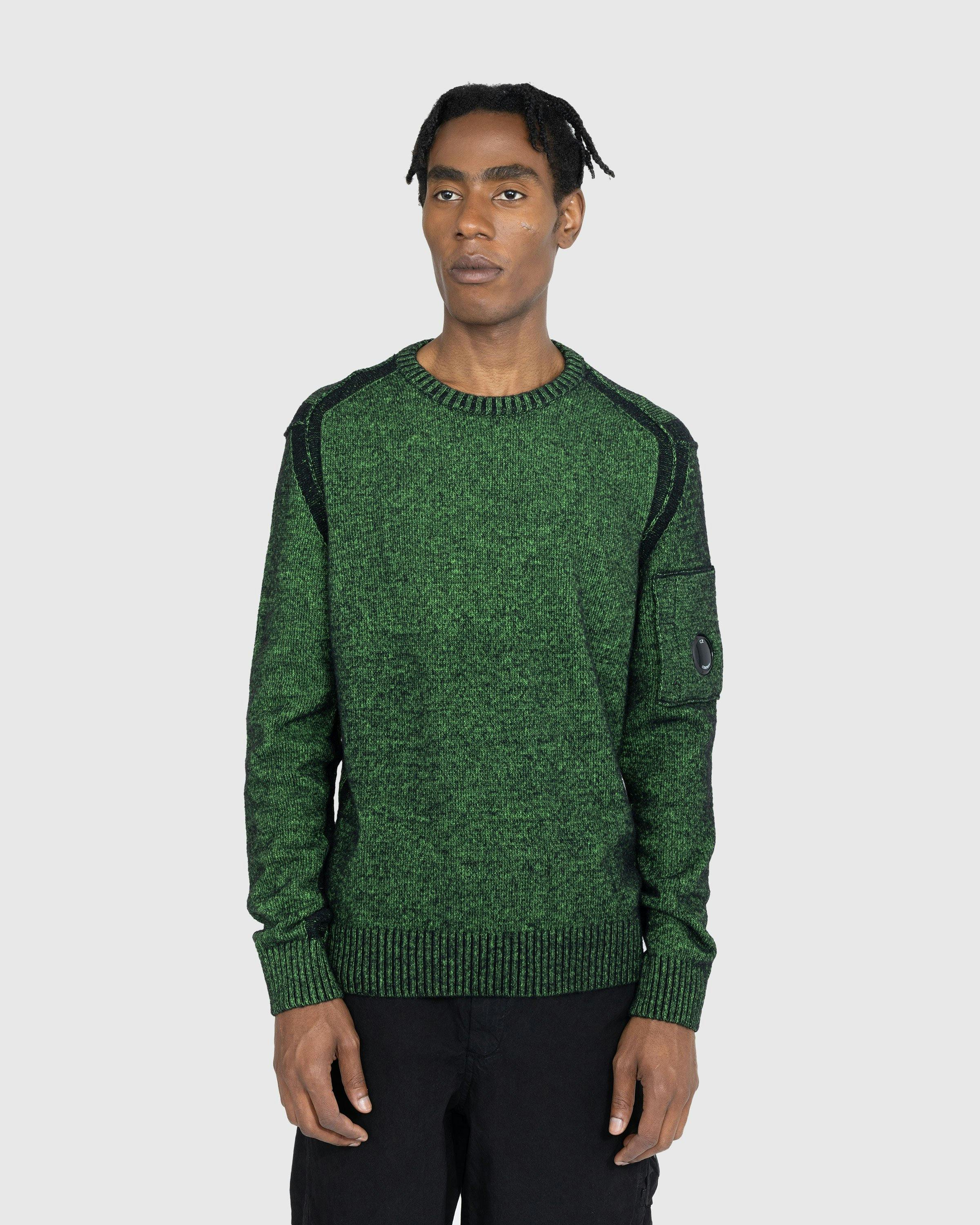 C.P. Company - Crew Neck Classic Green - Clothing - Green - Image 2