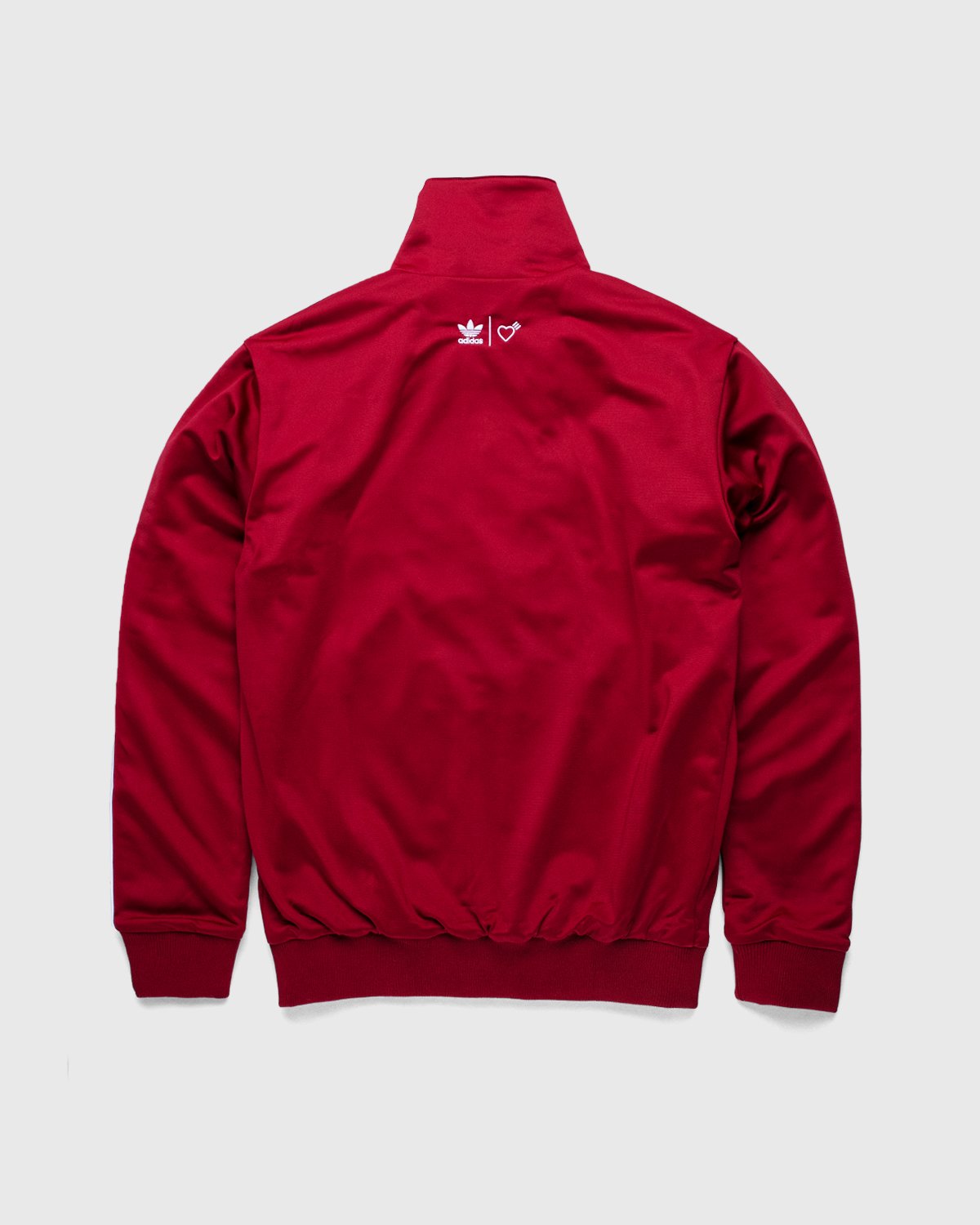 adidas Originals x Human Made - Firebird Track Top Burgundy - Clothing - Red - Image 3