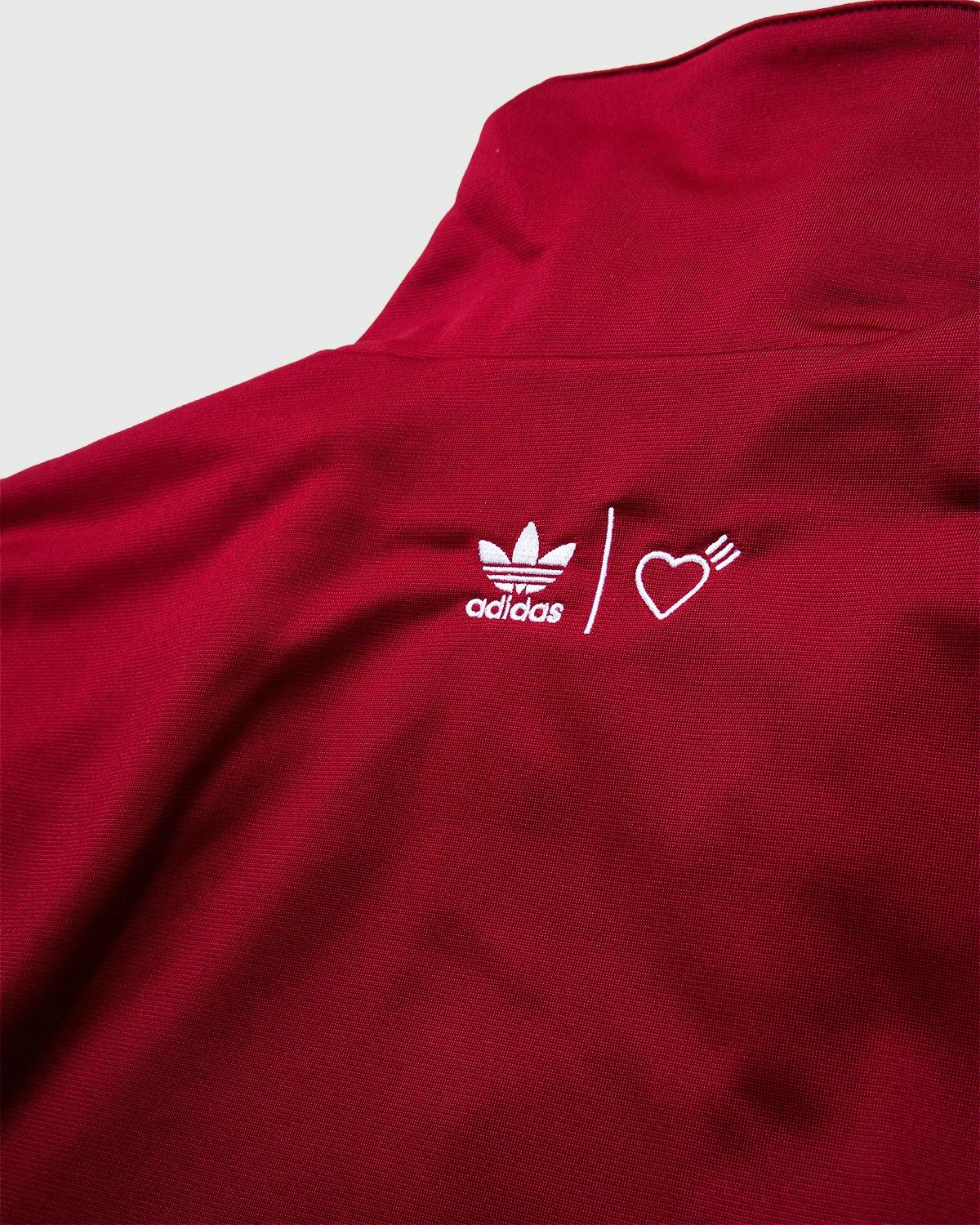 adidas Originals x Human Made - Firebird Track Top Burgundy - Clothing - Red - Image 5