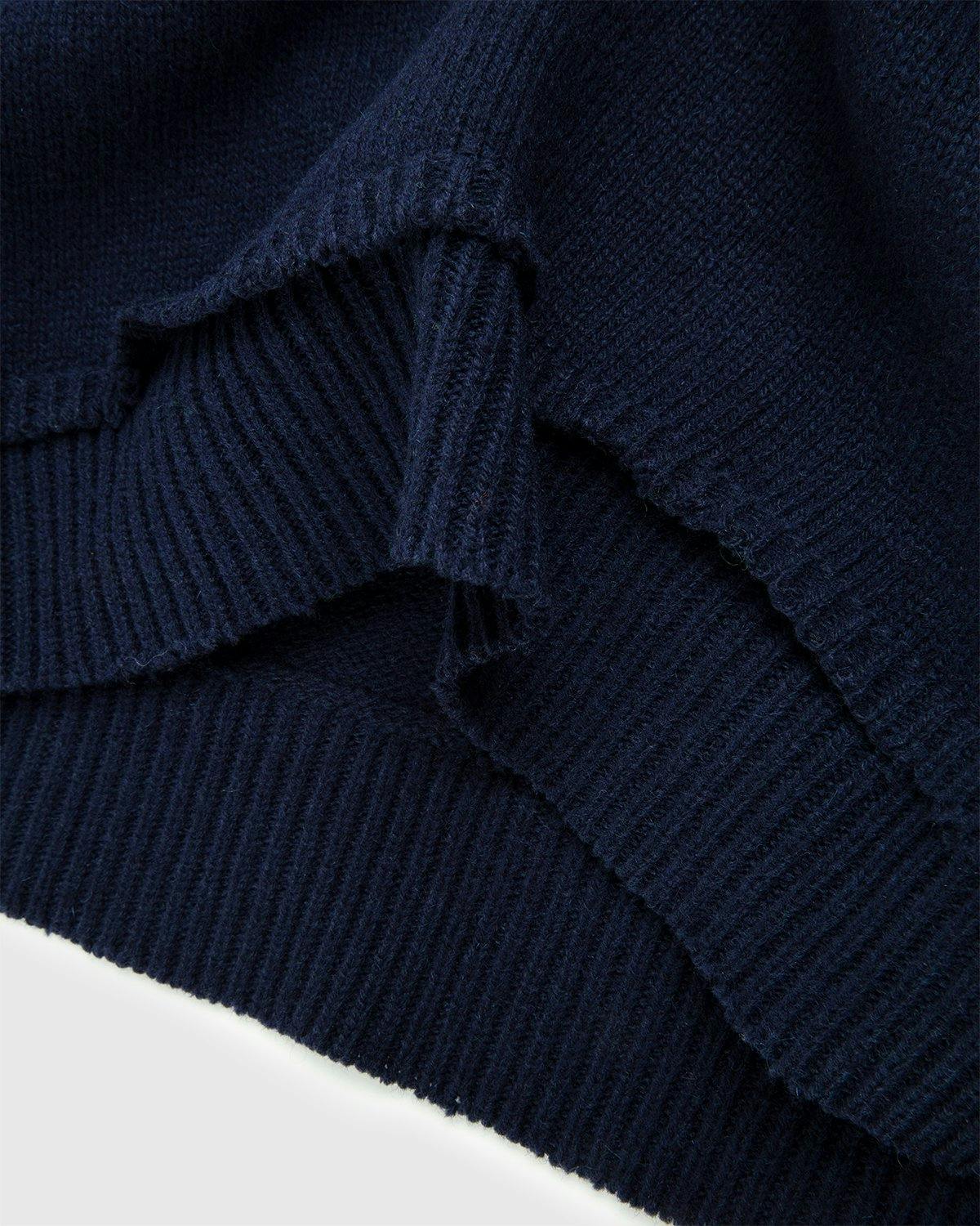 Maison Margiela - Sweater Navy - Clothing - Blue - Image 5
