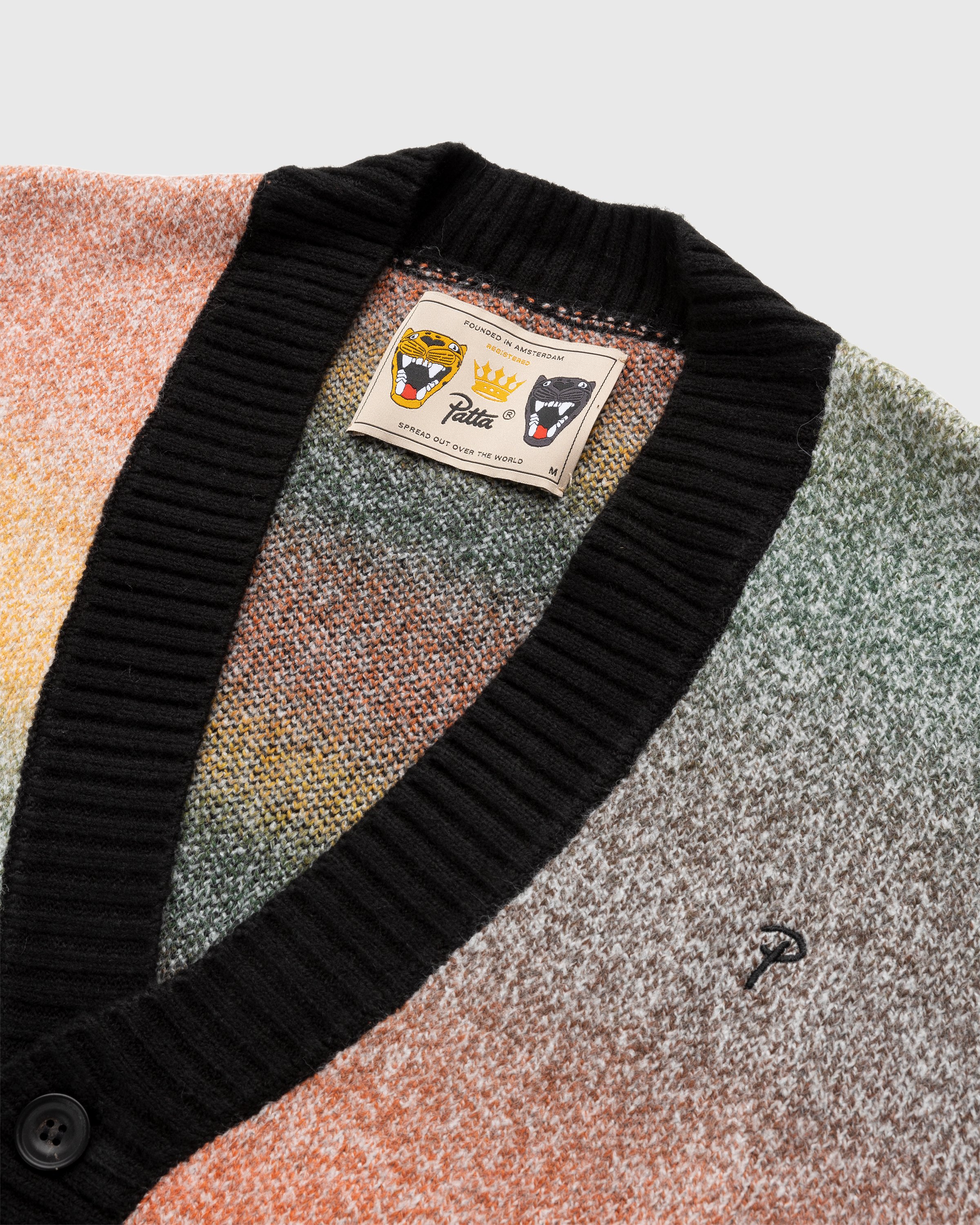 Patta - Space Dye Knitted Cardigan Multi - Clothing - Multi - Image 3